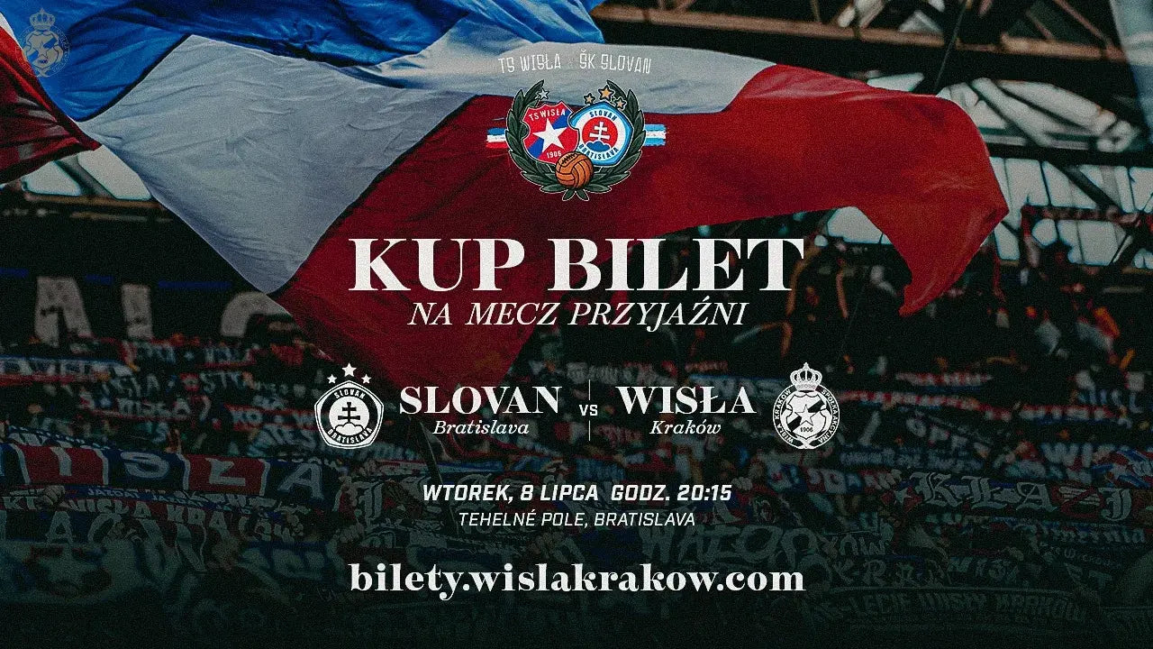 Zdjęcie: Startuje sprzedaż biletów na mecz towarzyski Slovan Bratislava – Wisła Kraków!