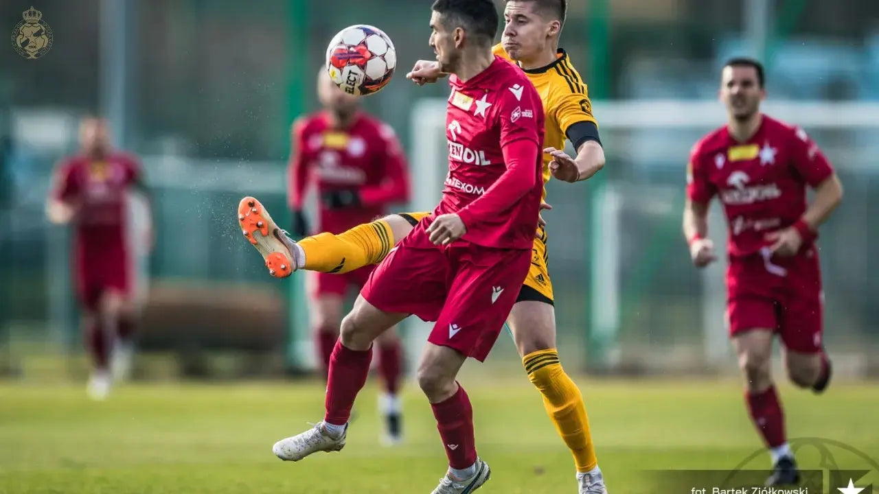 Zdjęcie: Zwycięska próba generalna: Wisła - Górnik Łęczna 1:0