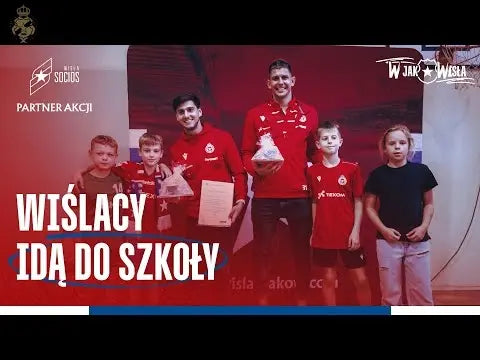 Wiślacy-idą-do-szkoły-Anton-Chichkan-i-Frederico-Duarte Wisła Kraków® | Official Platform