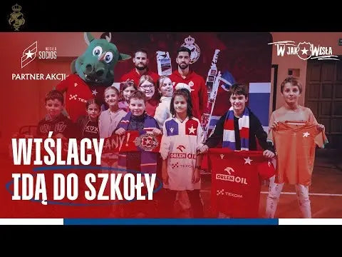 Wiślacy-idą-do-szkoły-Marc-Carbó-i-Kamil-Broda Wisła Kraków® | Official Platform
