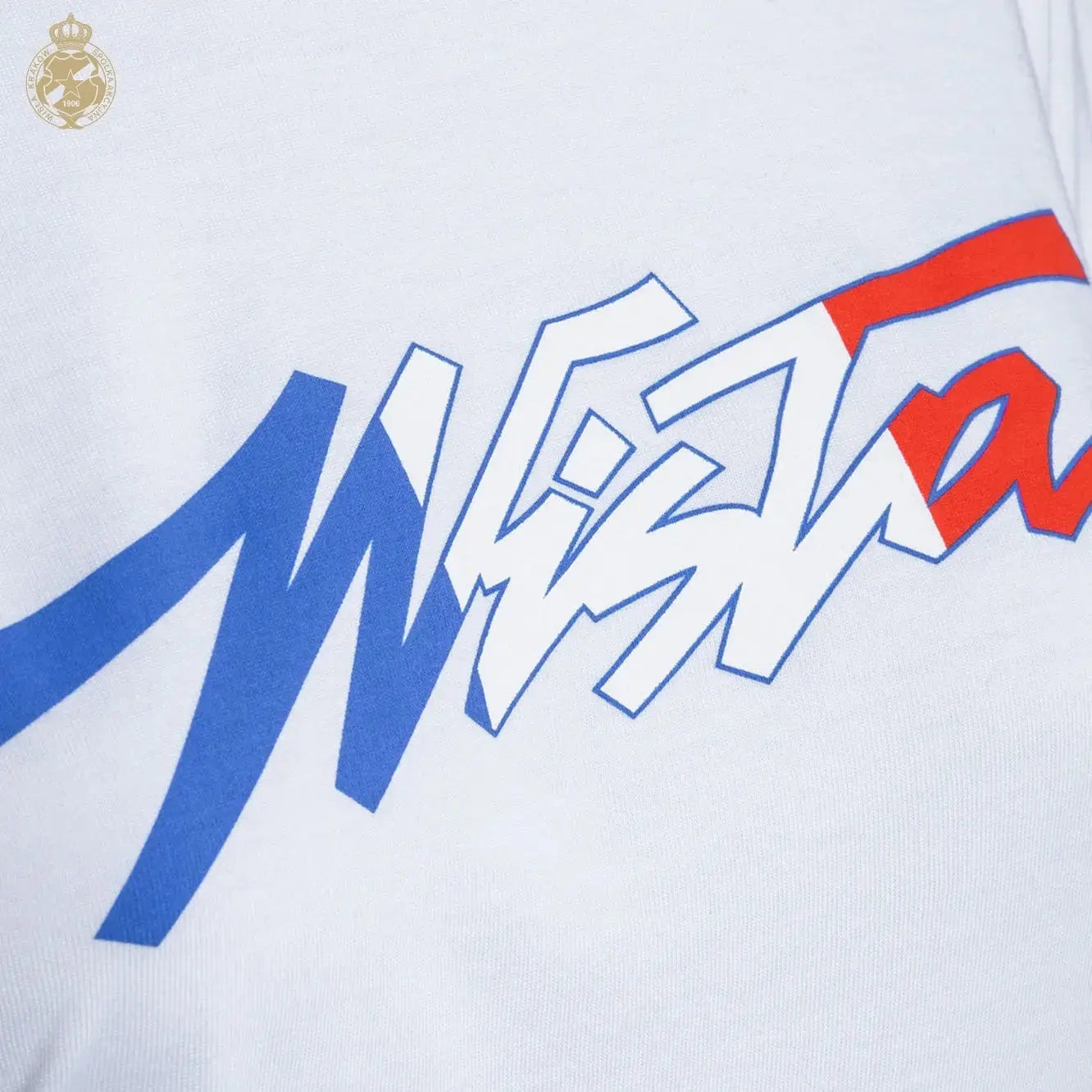 T-shirt damski Wisła- biały Official FanShop - TS Wisła Kraków SA