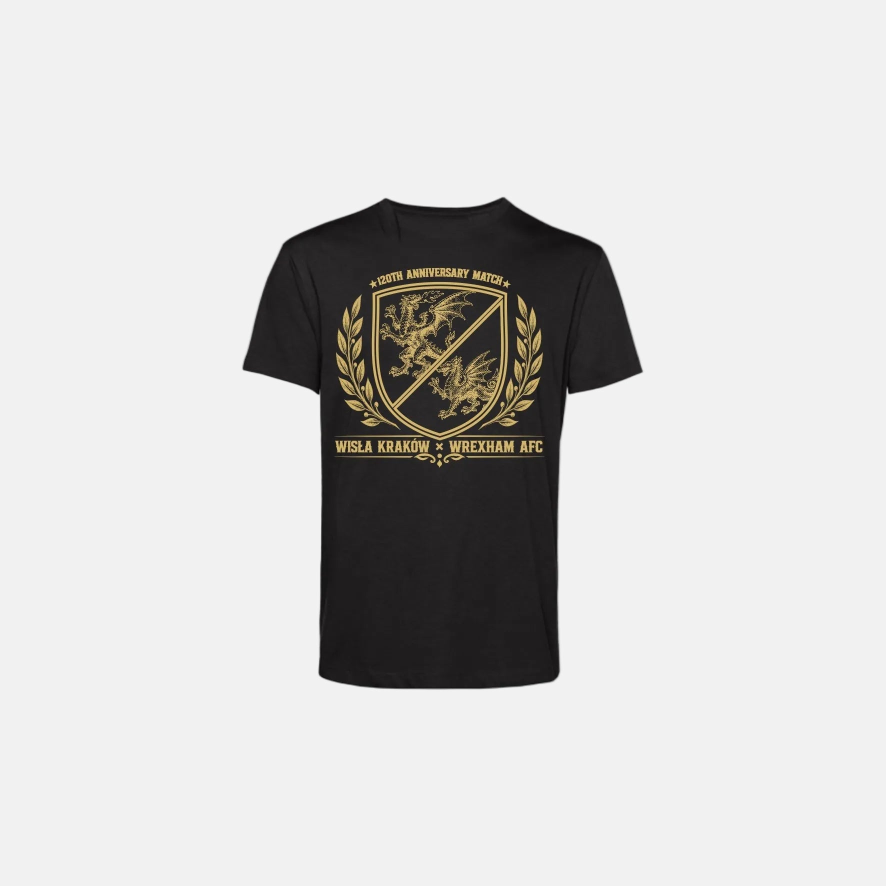 T-shirt Wisła Wrexham Smoki - czarny - Wisła Kraków® Official Platform