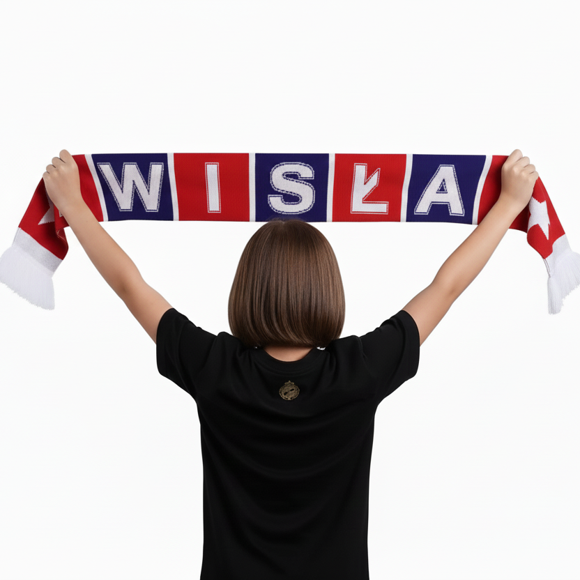 Szalik dziecięcy WISŁA TS Wisła Kraków SA