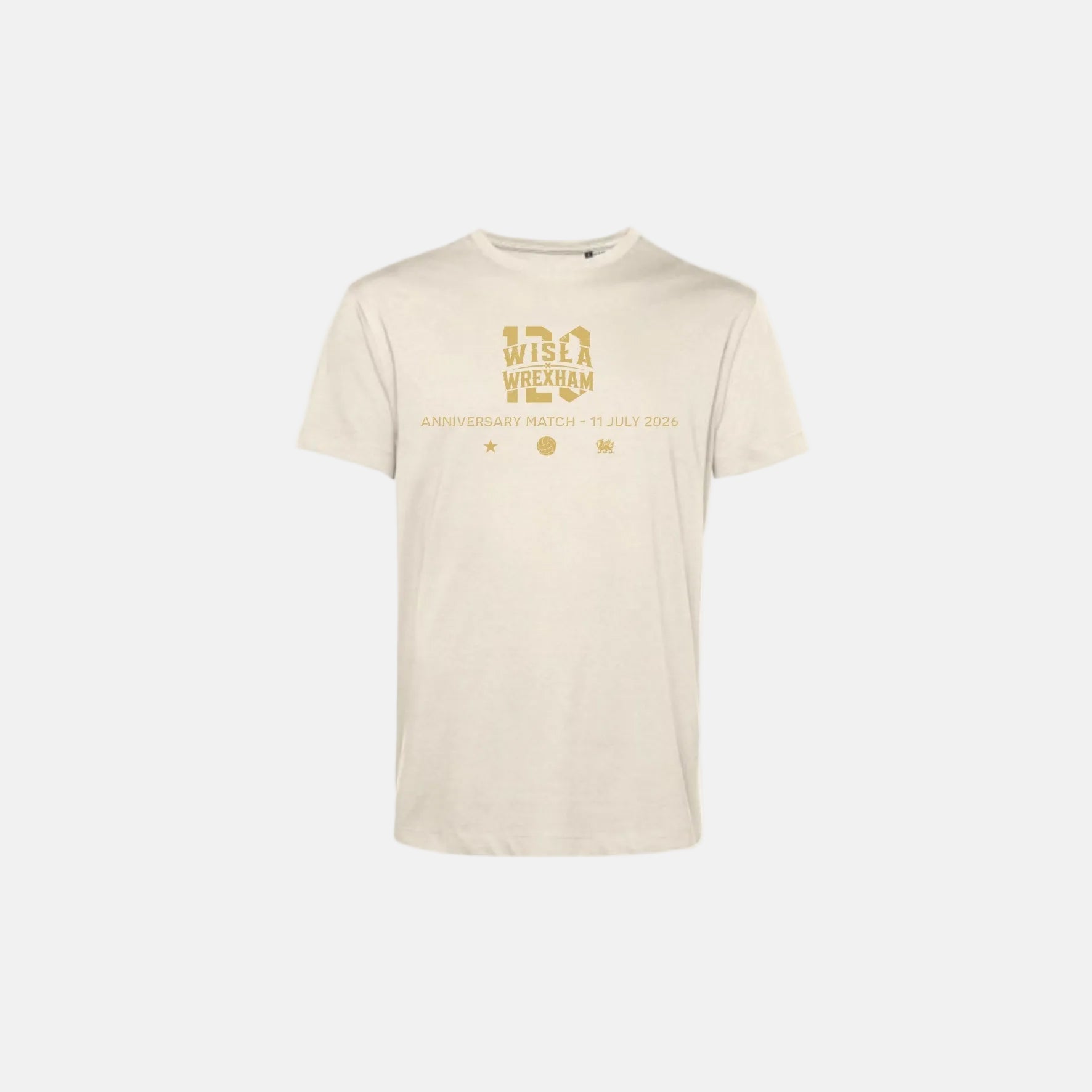 T-shirt Wisła Wrexham 120 - biały - Wisła Kraków® Official Platform