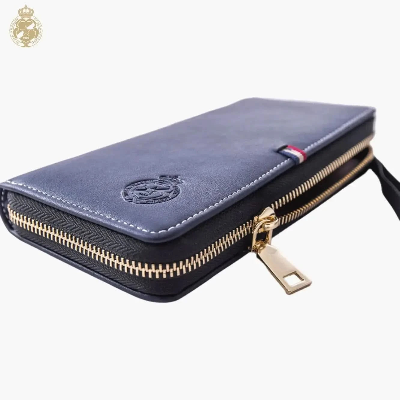 Portfel Herb - niebieski Official FanShop - TS Wisła Kraków SA