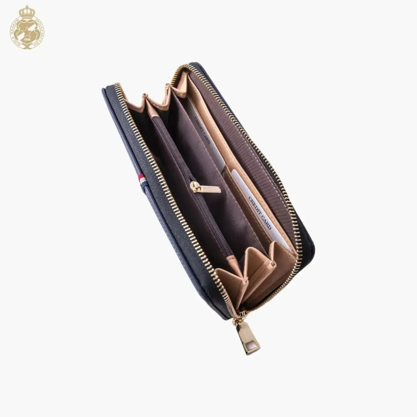 Portfel Herb - niebieski Official FanShop - TS Wisła Kraków SA