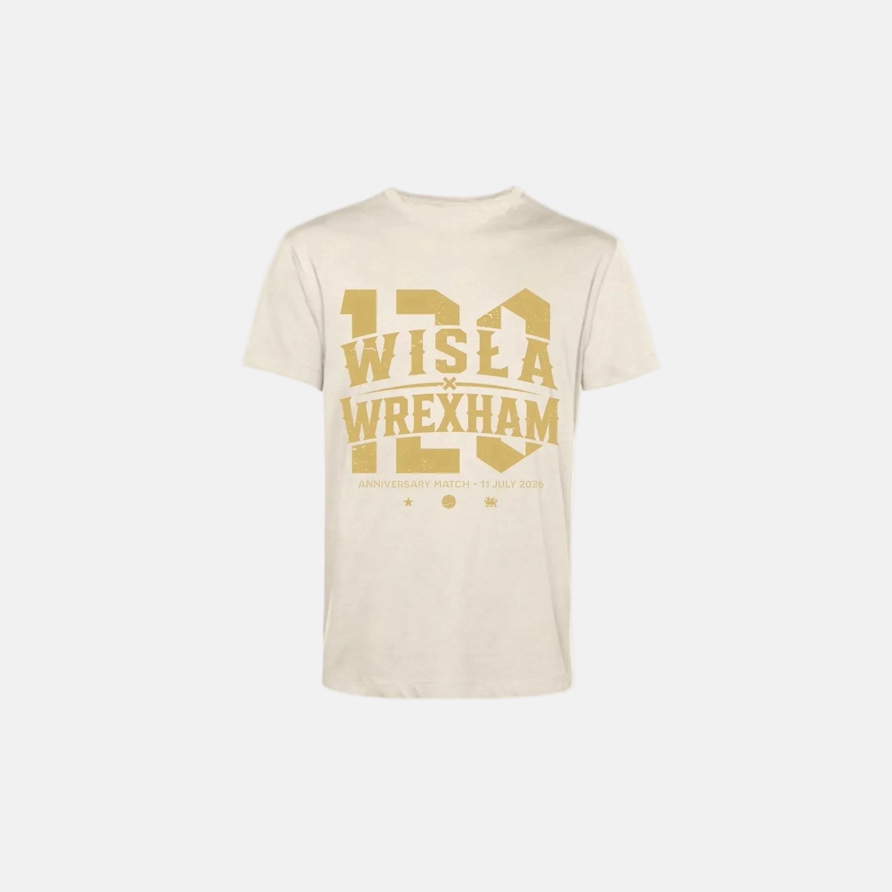 T-shirt Wisła Wrexham 120 - biały - Wisła Kraków® Official Platform