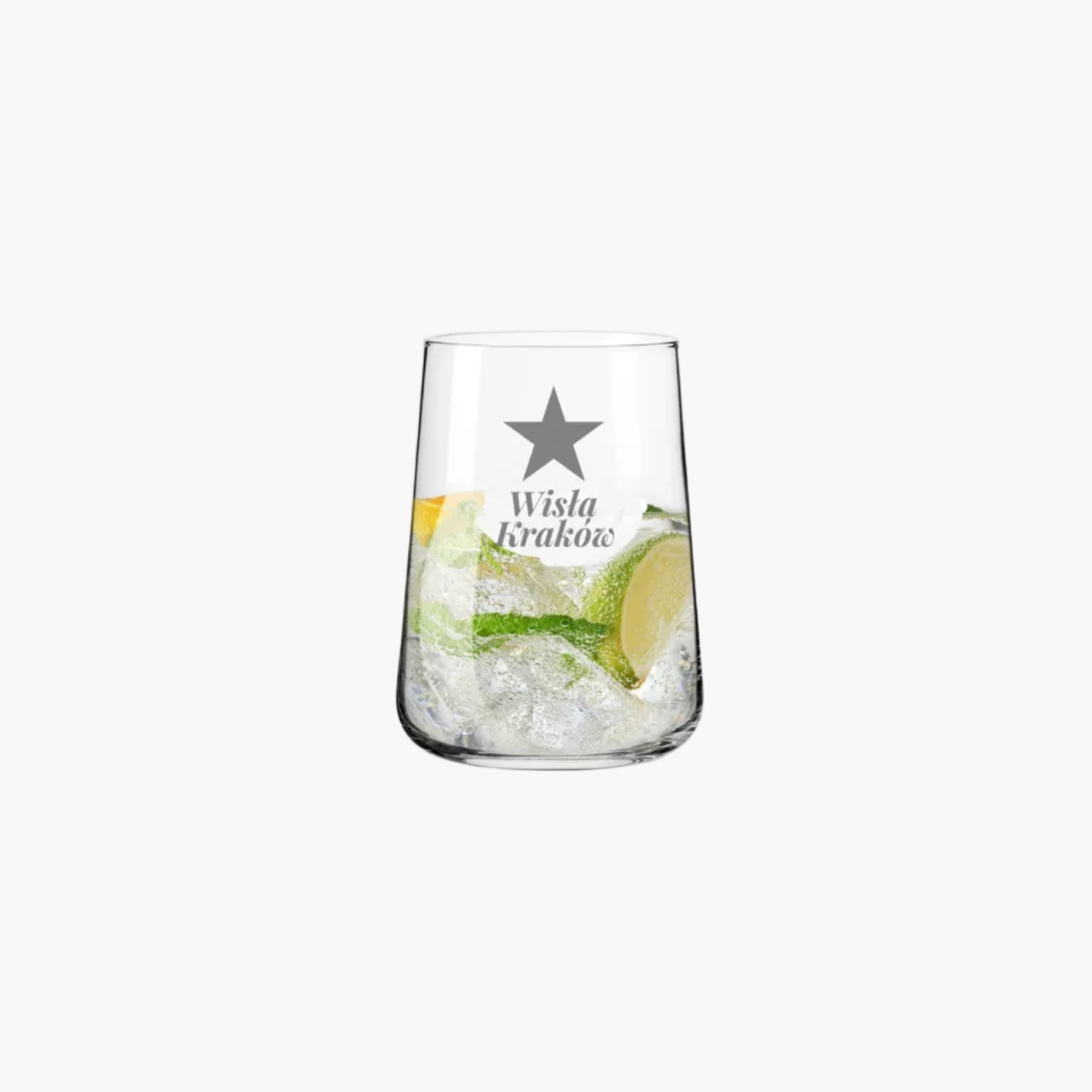 Szklanka gwiazda - 490 ml - Wisła Kraków® Official Platform