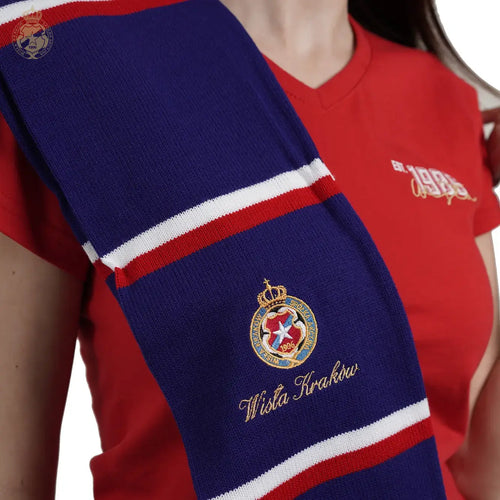 Szalik Classic - granatowy Official FanShop - TS Wisła Kraków SA