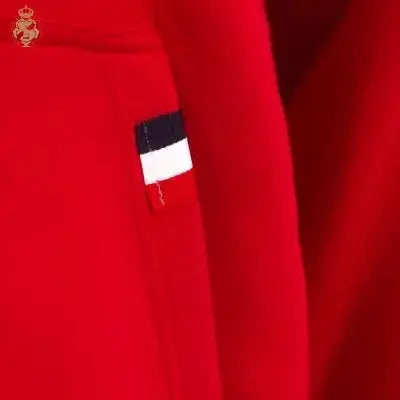 Bluza z kapturem Herb - czerwona Official FanShop - TS Wisła Kraków SA