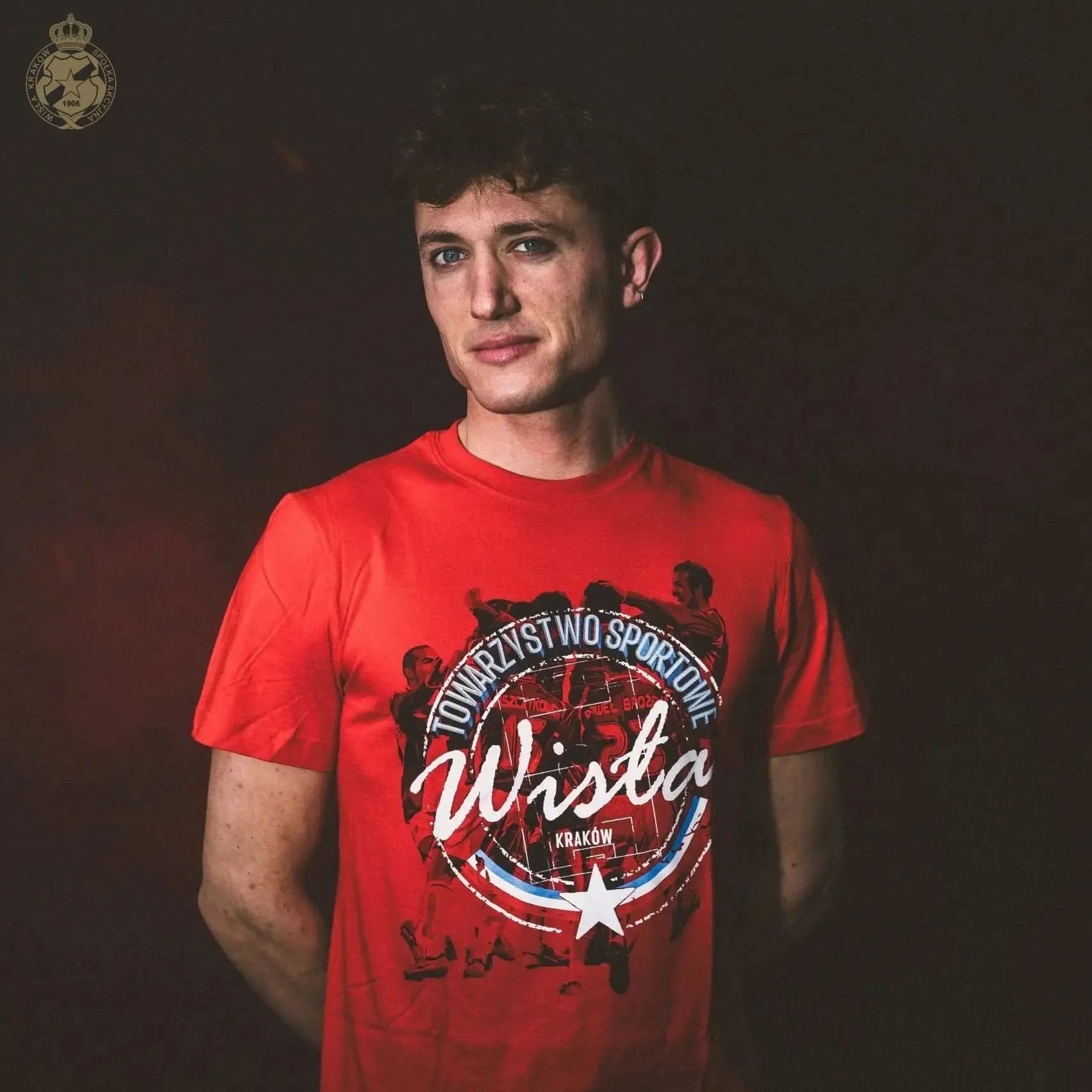 T-shirt Towarzystwo Sportowe - czerwony Official FanShop - TS Wisła Kraków SA