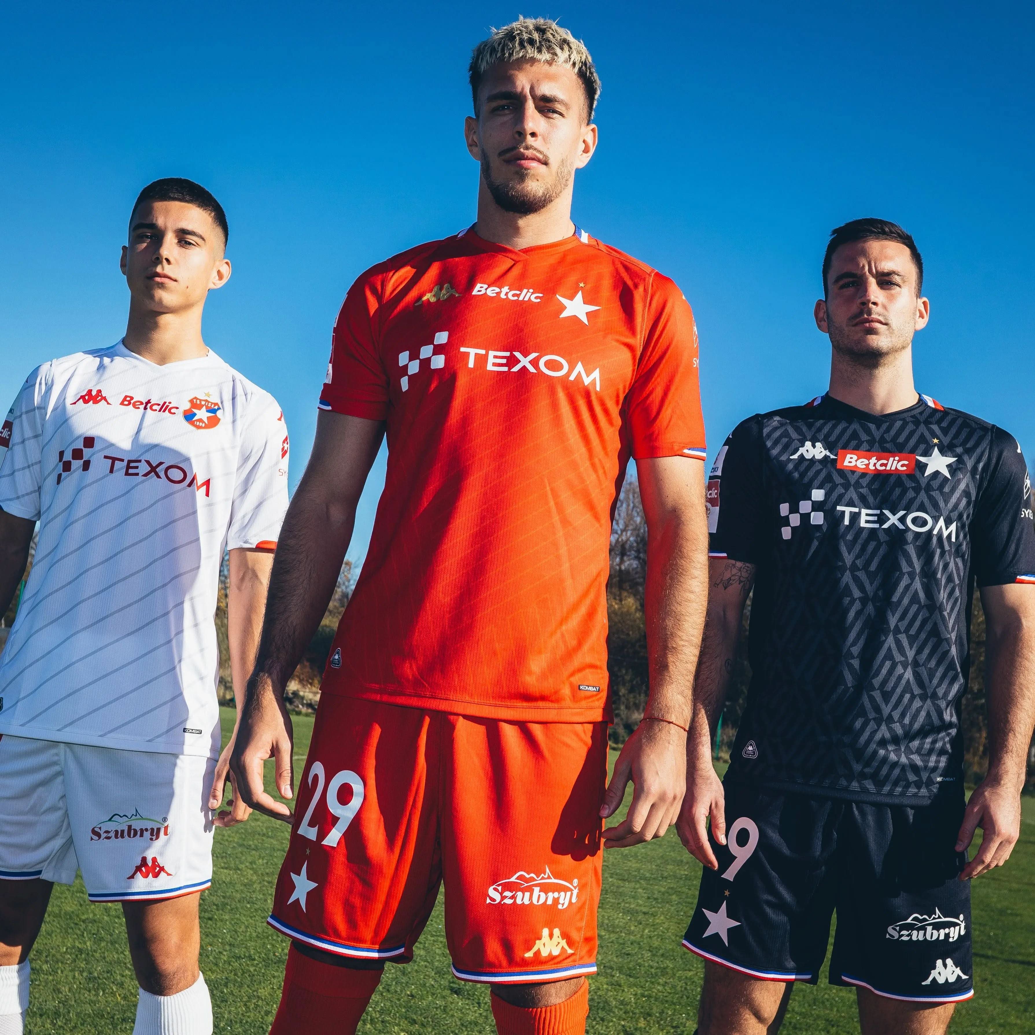 Kappa spodenki meczowe 25/26 - czerwone Kappa