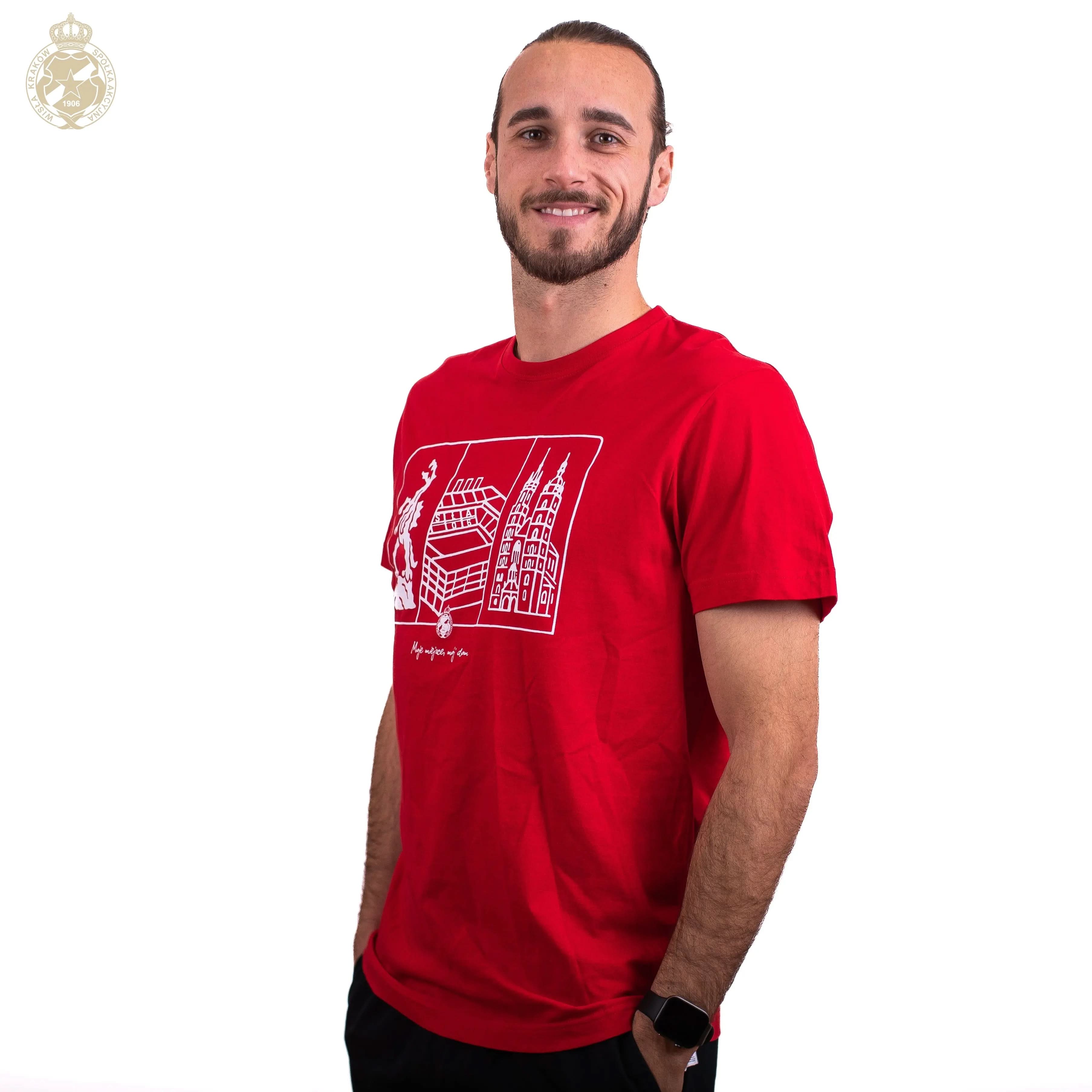 T-shirt Moje Miejsce Mój dom Official FanShop - TS Wisła Kraków SA