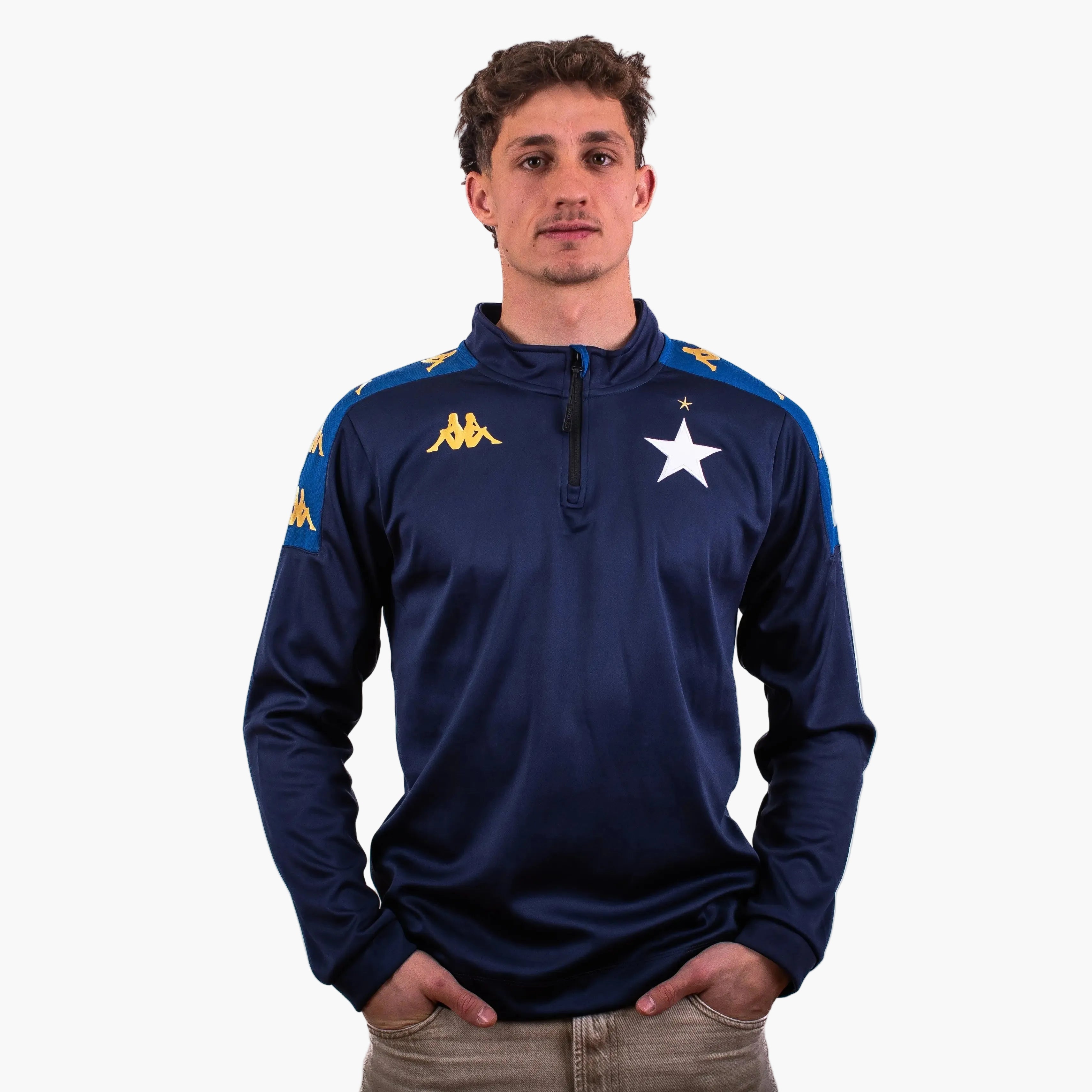 Kappa bluza treningowa GASSOLO - granatowa Kappa