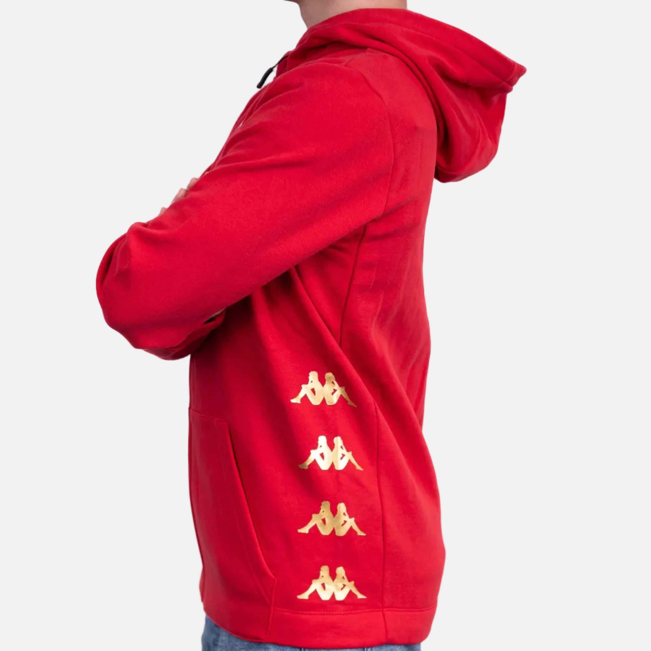 Kappa bluza treningowa GIORDIZI junior - czerwona - Kappa