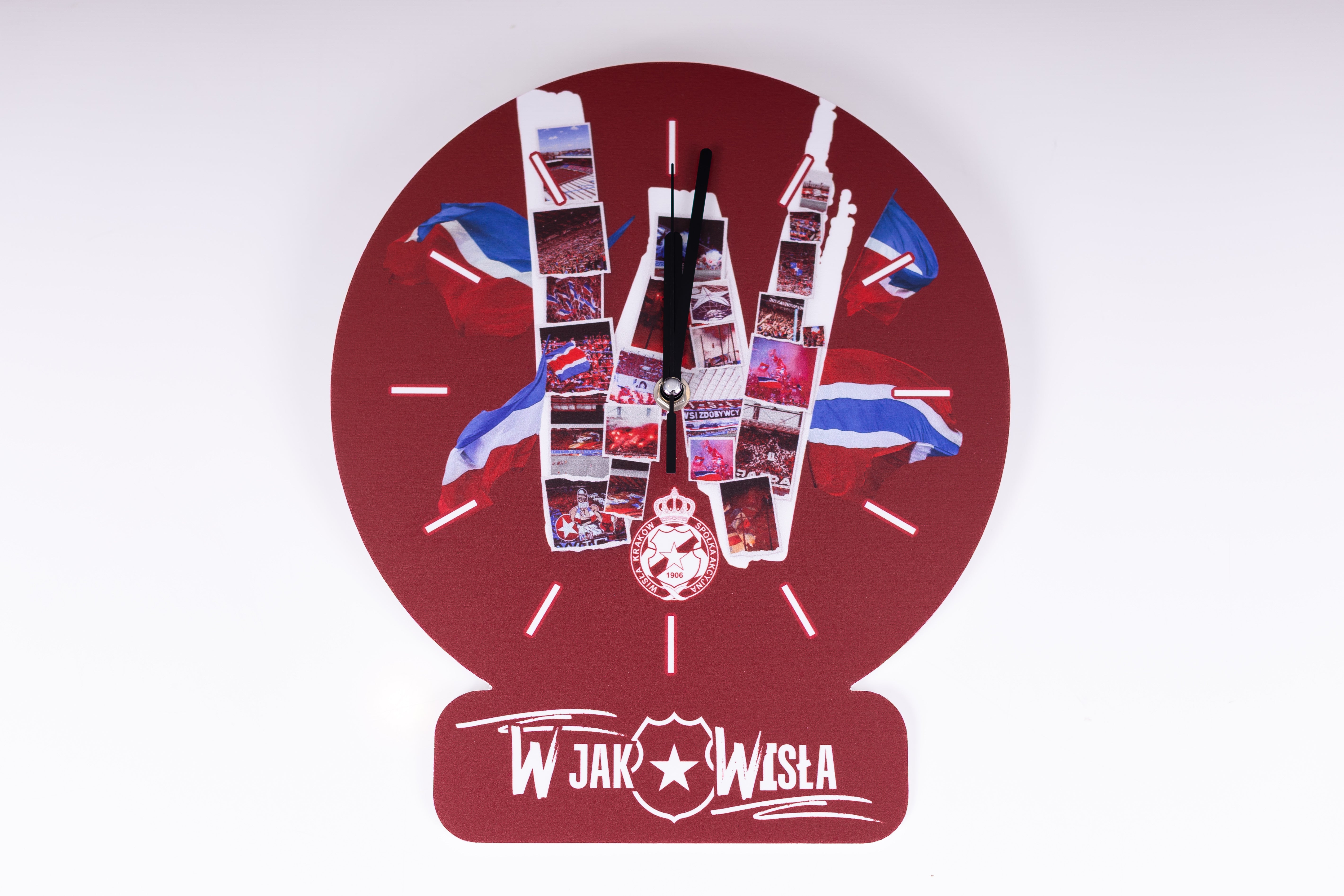 Zegar W jak Wisła - Official FanShop - TS Wisła Kraków SA