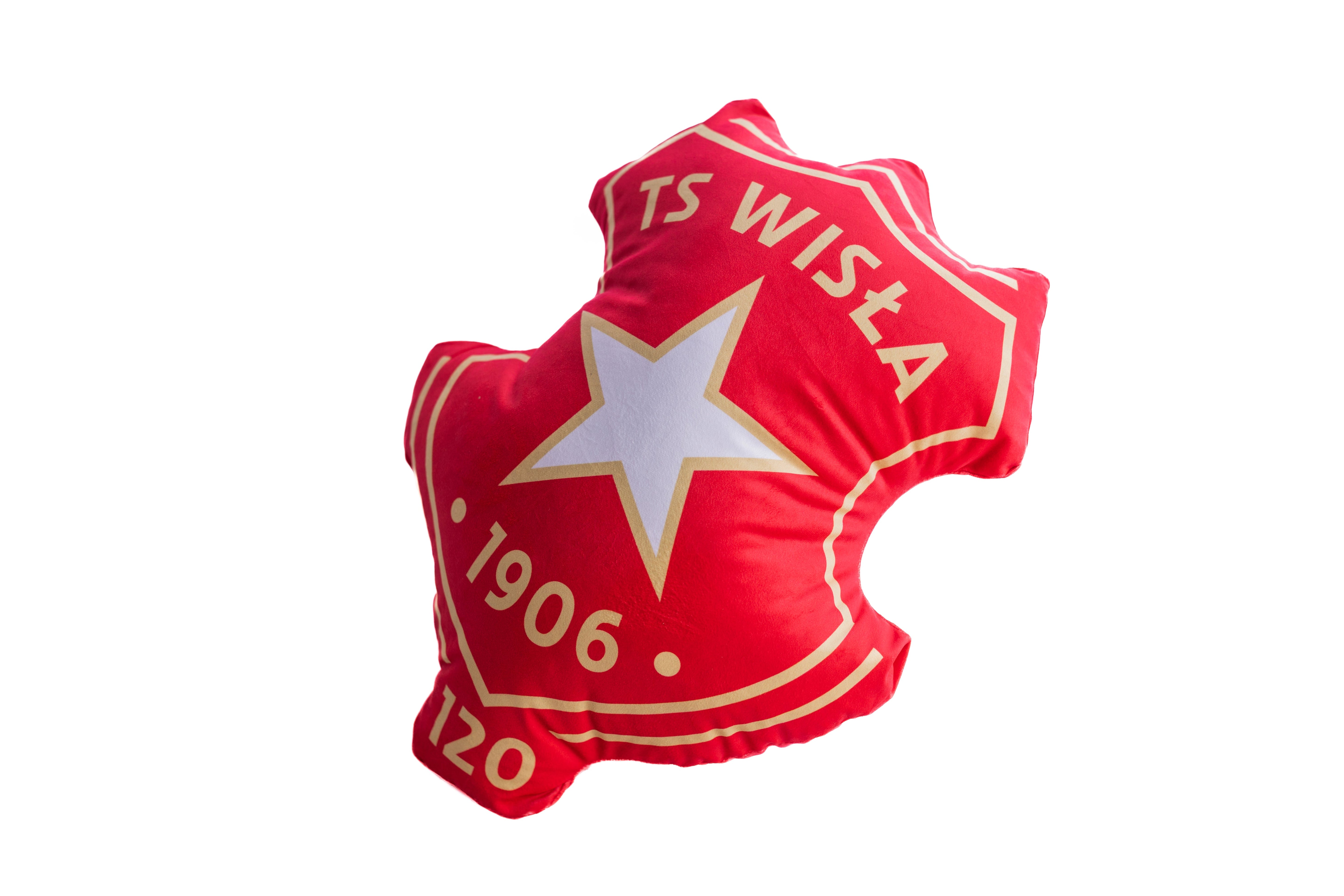 Poduszka kształt Herb 120 - Wisła Kraków
