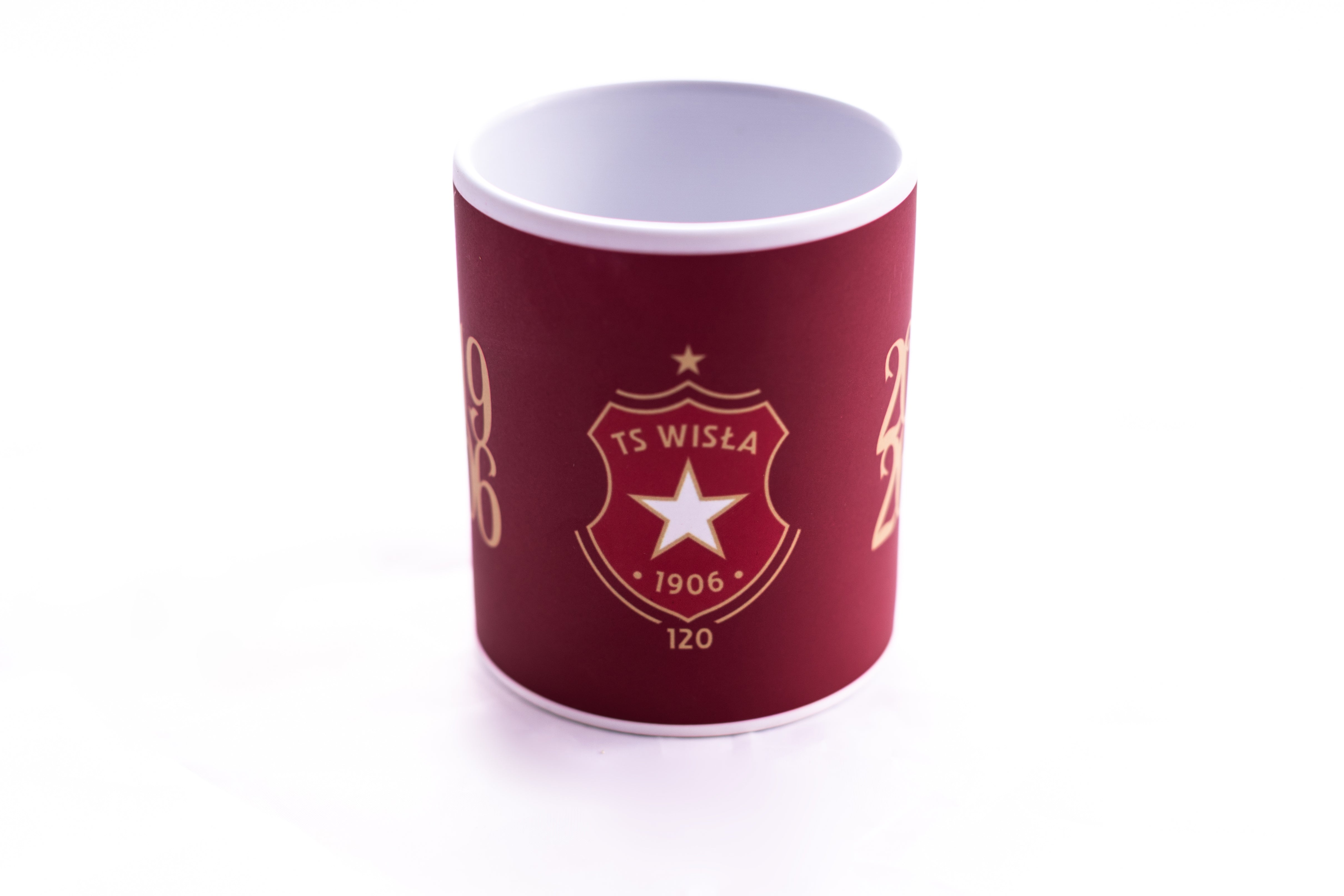 Kubek jubileuszowy TS Wisła 120 lat - mat - Wisła Kraków