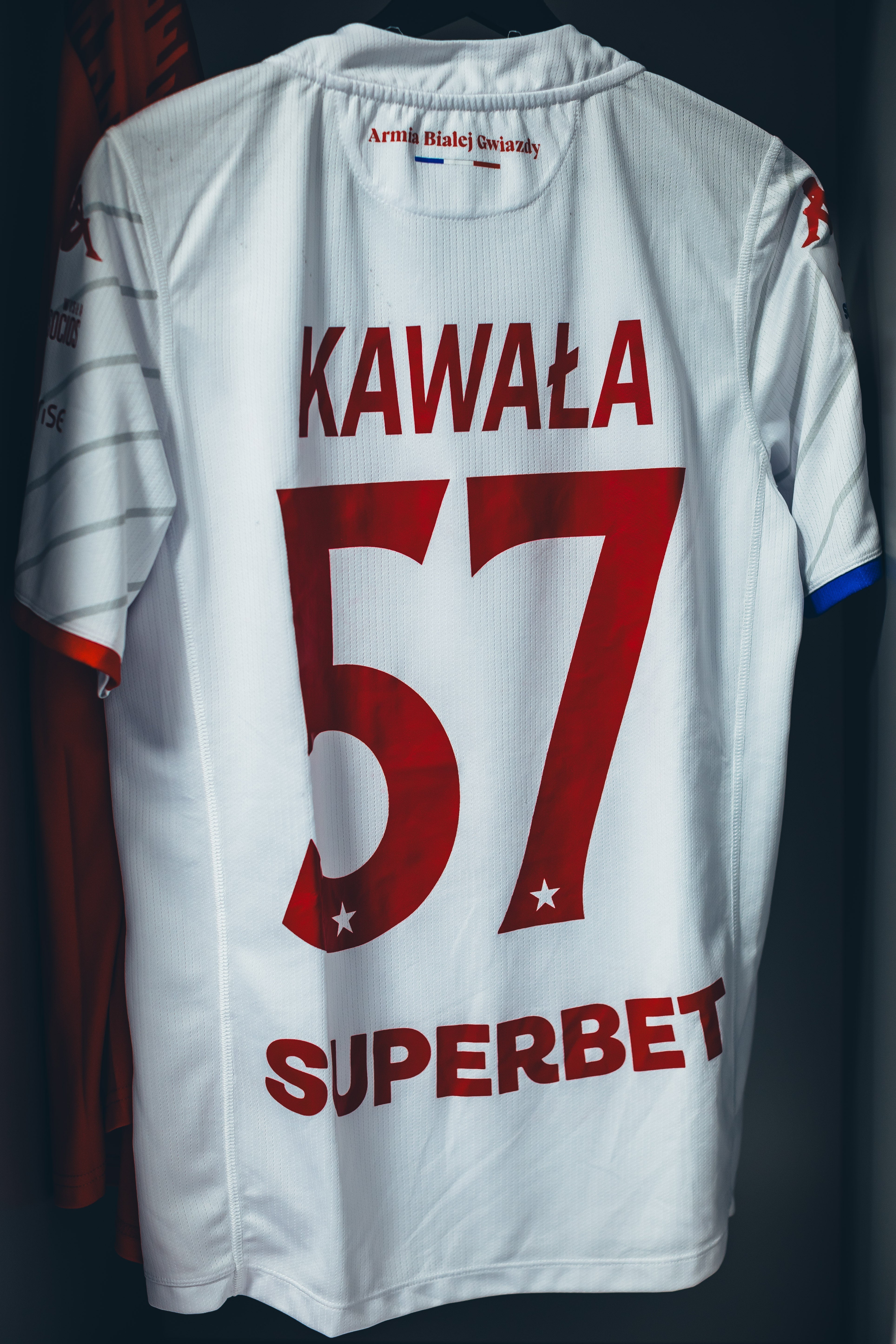 Licytacja - Match Worn Shirt #57 Szymon Kawała (mecz Polonia Bytom - Wisła Kraków 12.04.2026) - Official FanShop - TS Wisła Kraków SA