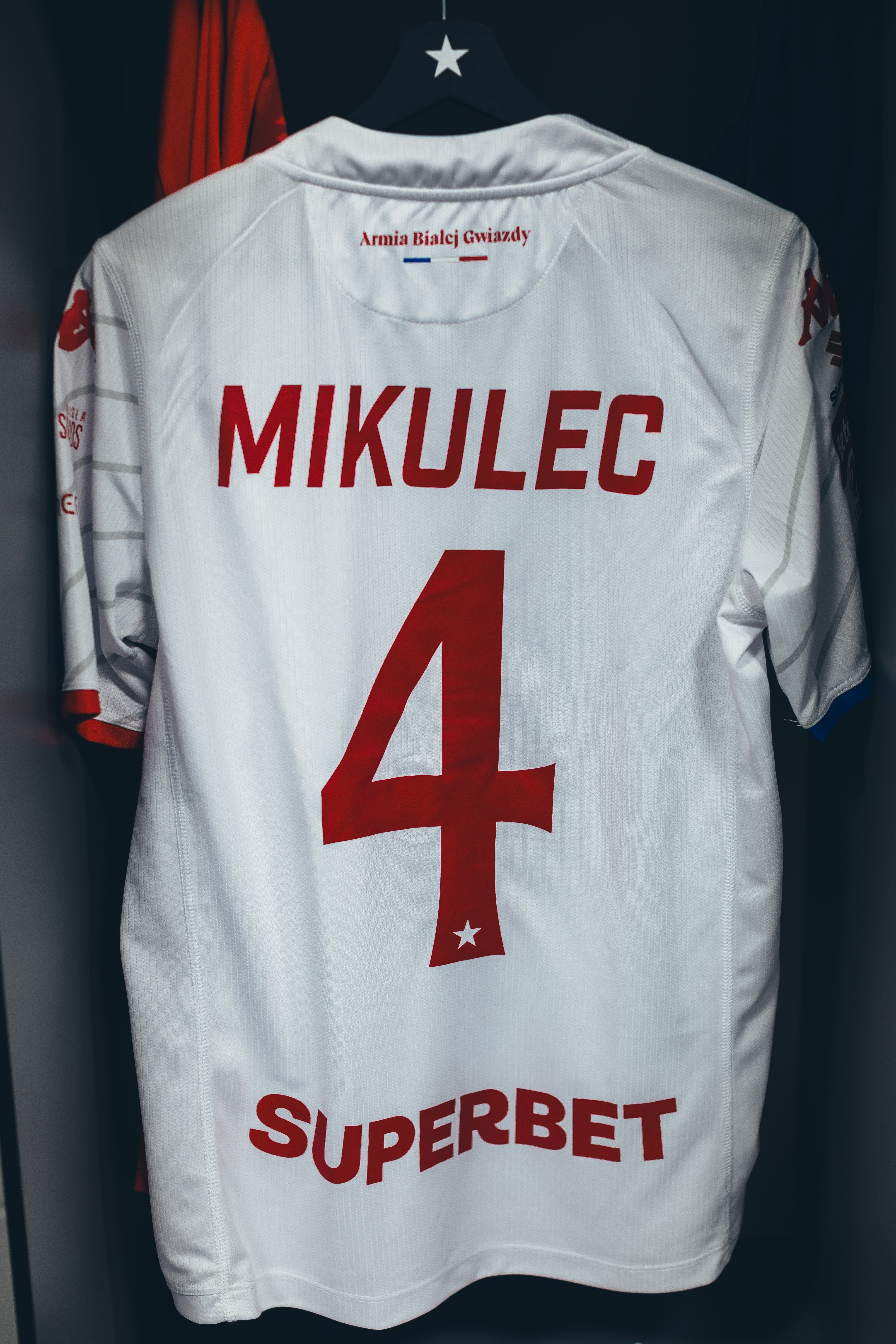 Licytacja - Match Worn Shirt #4 Rafał Mikulec (mecz Polonia Bytom - Wisła Kraków 12.04.2026) - Official FanShop - TS Wisła Kraków SA