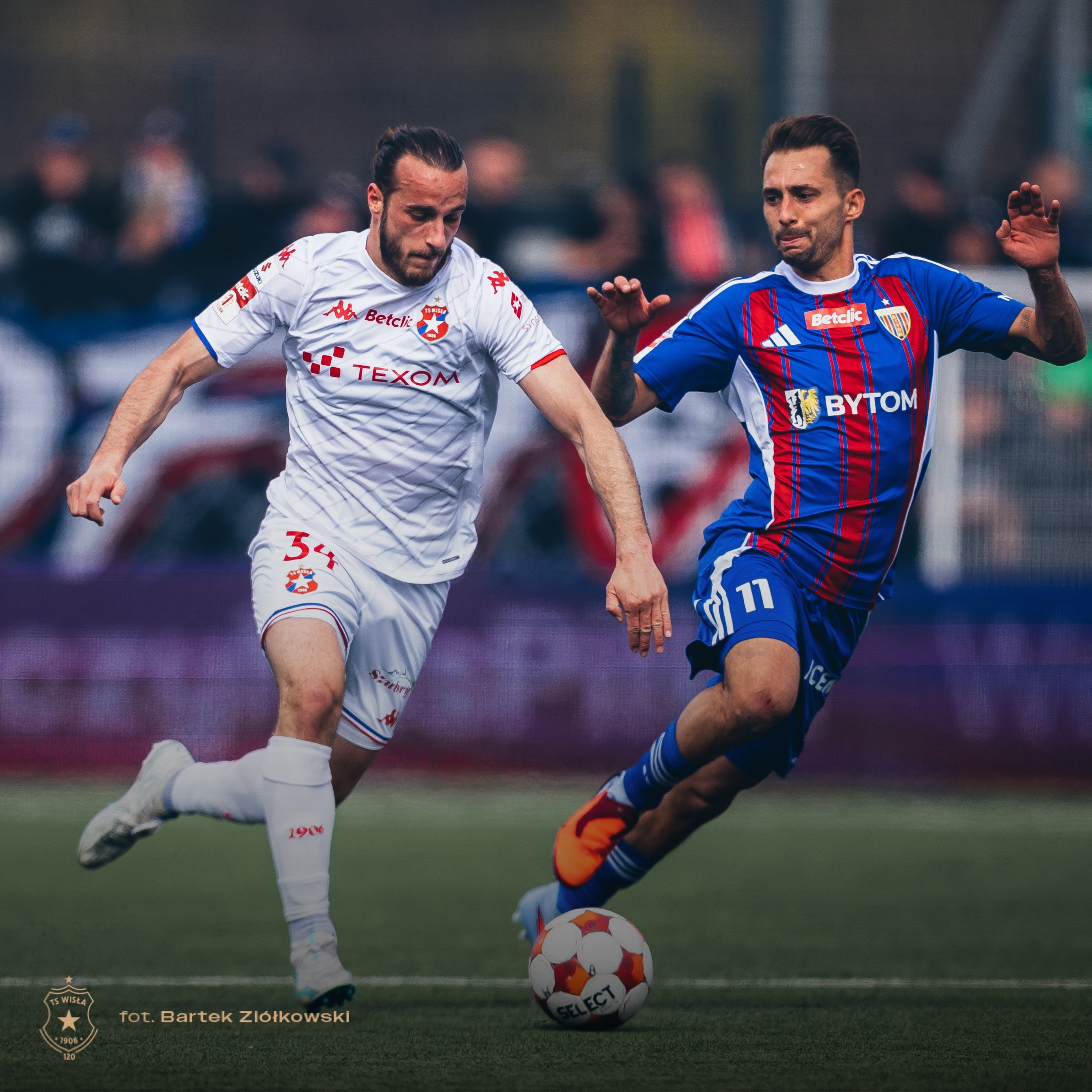 Licytacja - Match Worn Shirt #34 Raoul Giger (mecz Polonia Bytom - Wisła Kraków 12.04.2026) - Official FanShop - TS Wisła Kraków SA