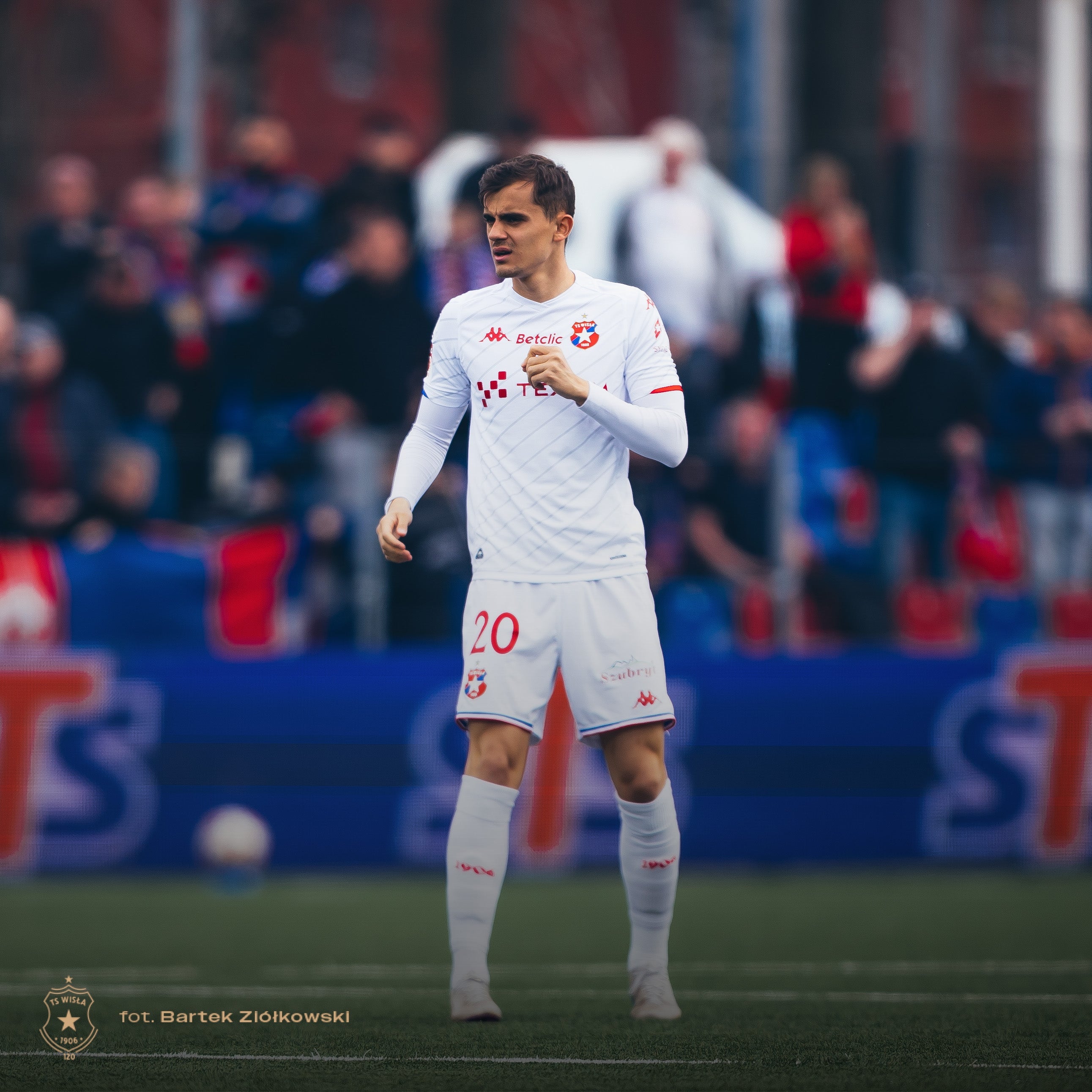 Licytacja - Match Worn Shirt #20 Ervin Omić (mecz Polonia Bytom - Wisła Kraków 12.04.2026) - Official FanShop - TS Wisła Kraków SA