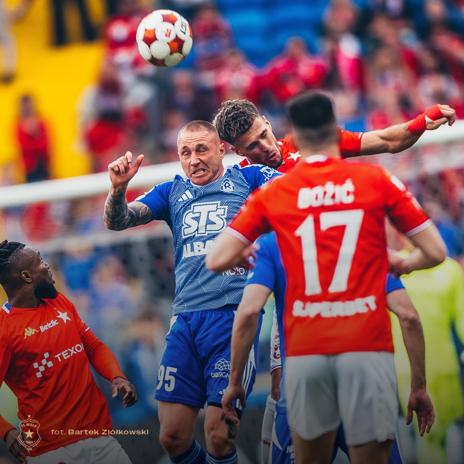 Licytacja - Match Worn Shirt #17 Marko Božić (Mecz Mistrzów: Ruch Chorzów - Wisła Kraków 19.04.2026) - Official FanShop - TS Wisła Kraków SA