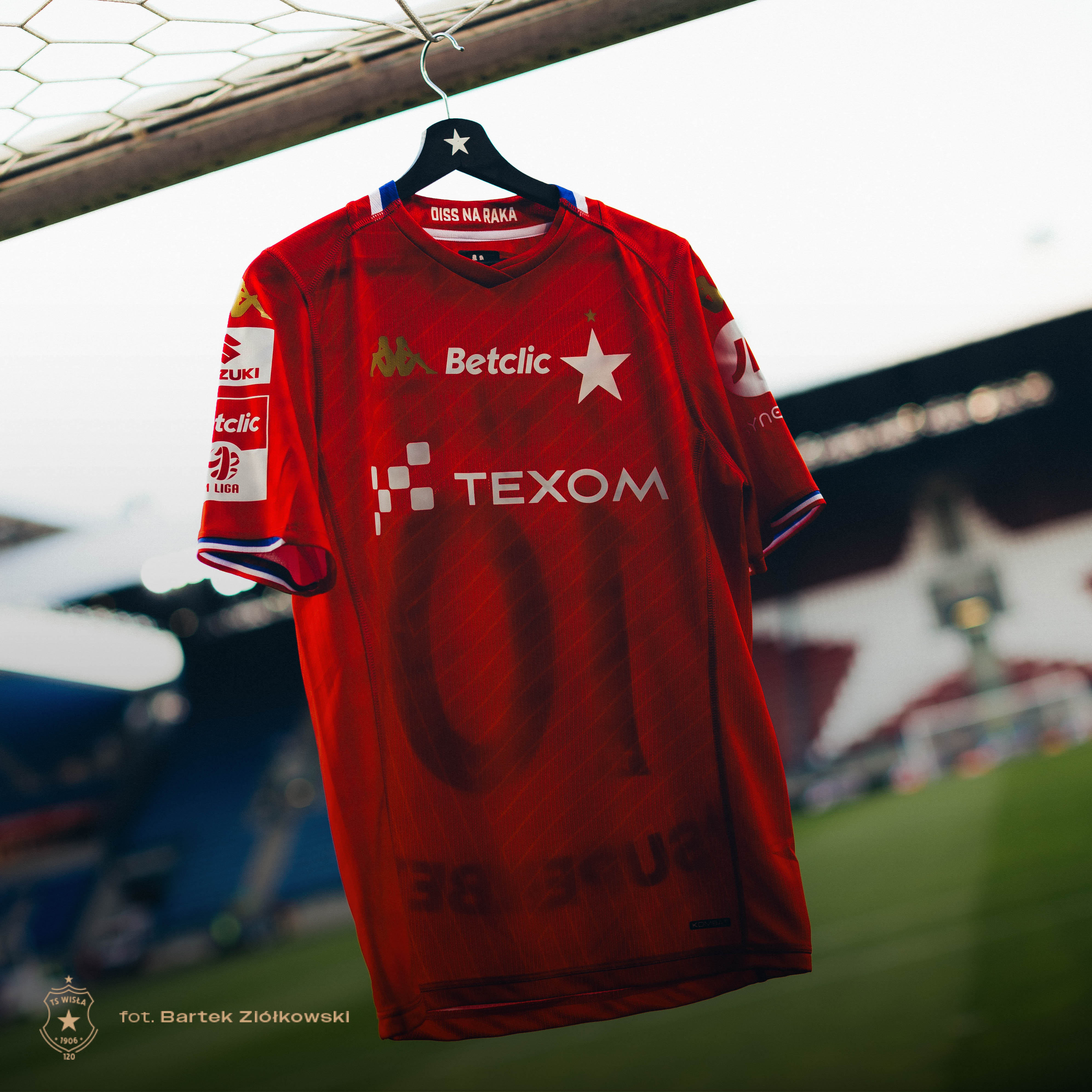 Licytacja - Match Worn Shirt #10 Frederico Duarte (Wisła Kraków - Puszcza Niepołomice, Diss na raka 24.04.2026) - Official FanShop - TS Wisła Kraków SA