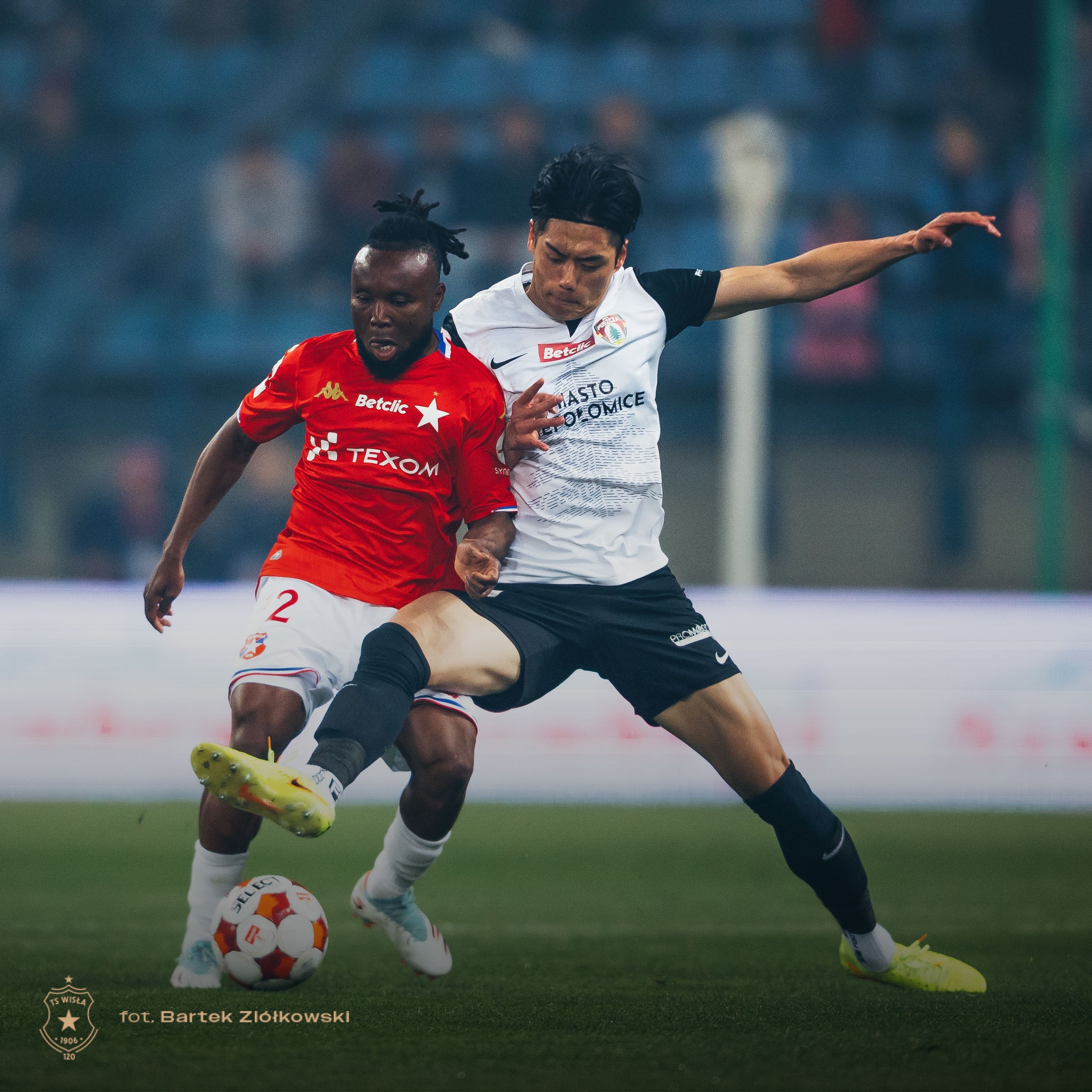 Licytacja - Match Worn Shirt #12 James Igbekeme (Wisła Kraków - Puszcza Niepołomice, 24.04.2026) - Official FanShop - TS Wisła Kraków SA