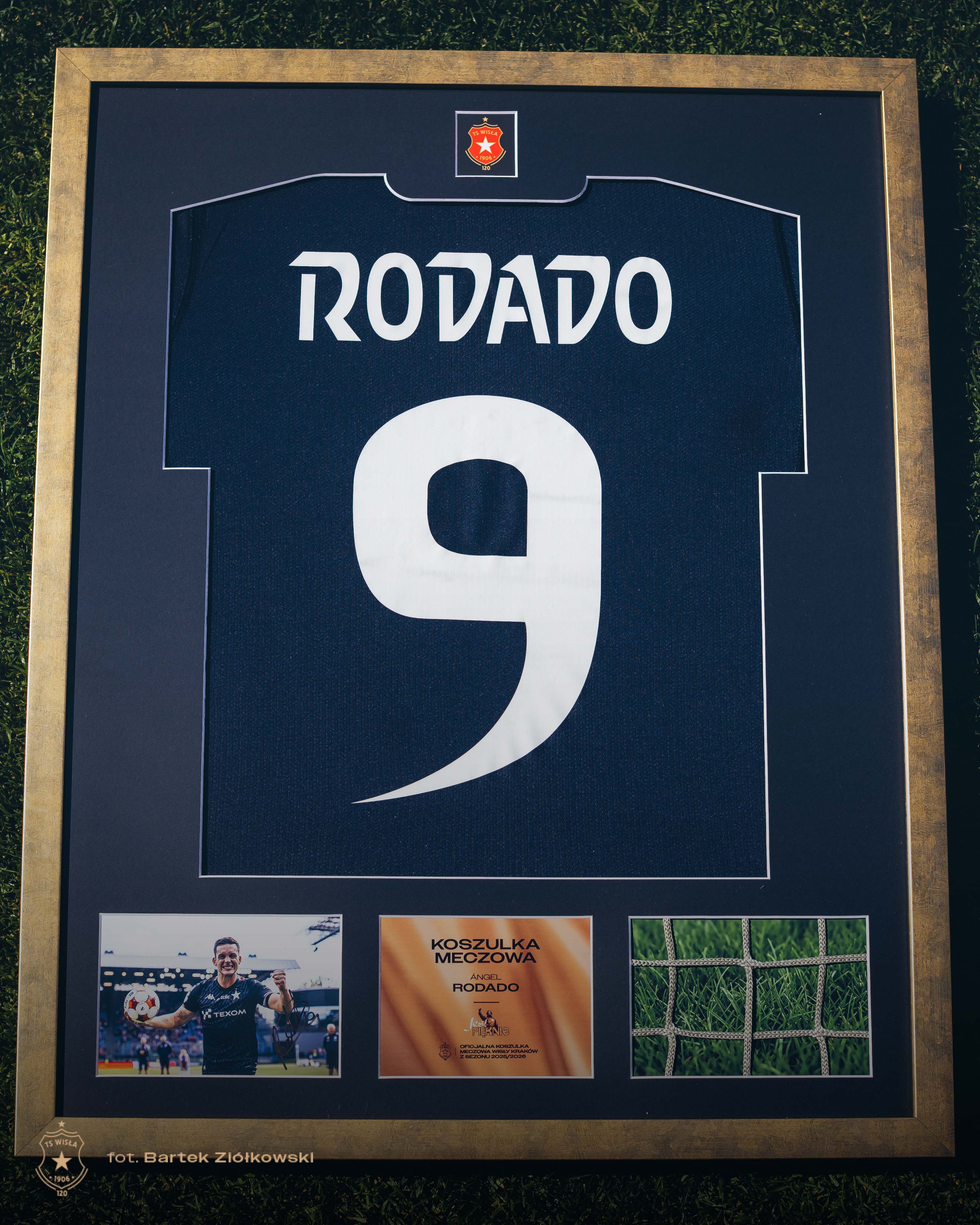 Rama kolekcjonerska – Ángel Rodado #9 | Wisła Kraków - Official FanShop - TS Wisła Kraków SA