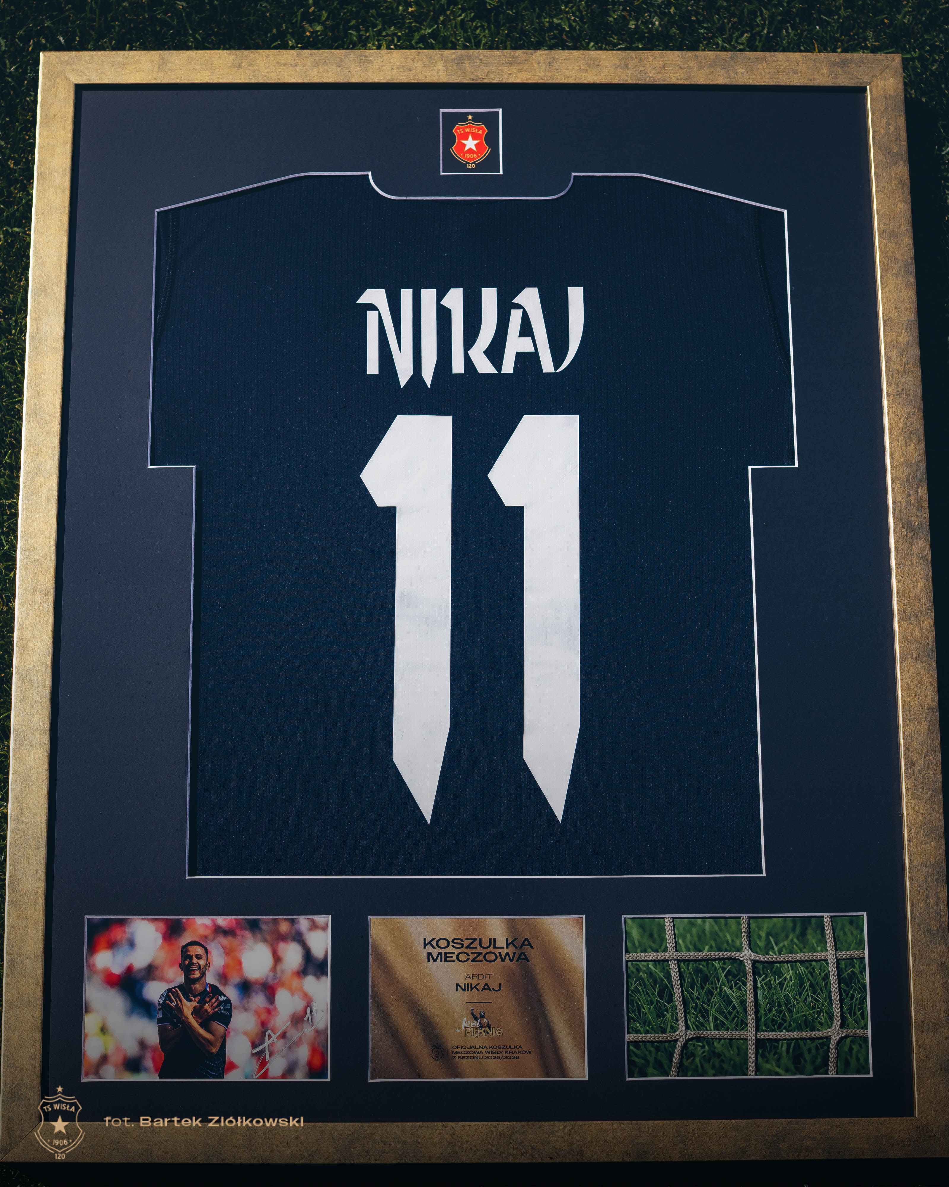 Rama kolekcjonerska – Ardit Nikaj #11 | Wisła Kraków - Official FanShop - TS Wisła Kraków SA