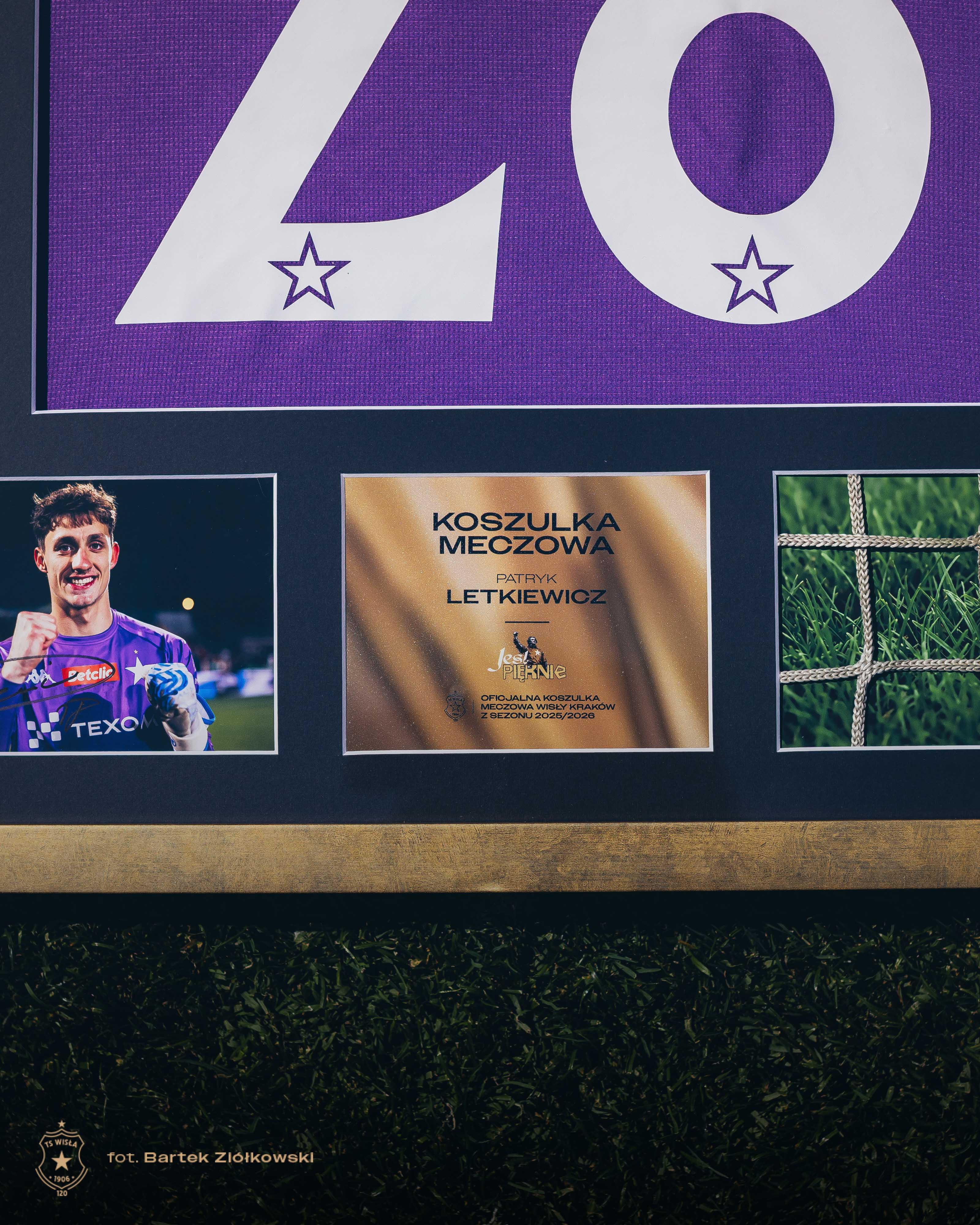 Rama kolekcjonerska – Patryk Letkiewicz #28 | Wisła Kraków - Official FanShop - TS Wisła Kraków SA