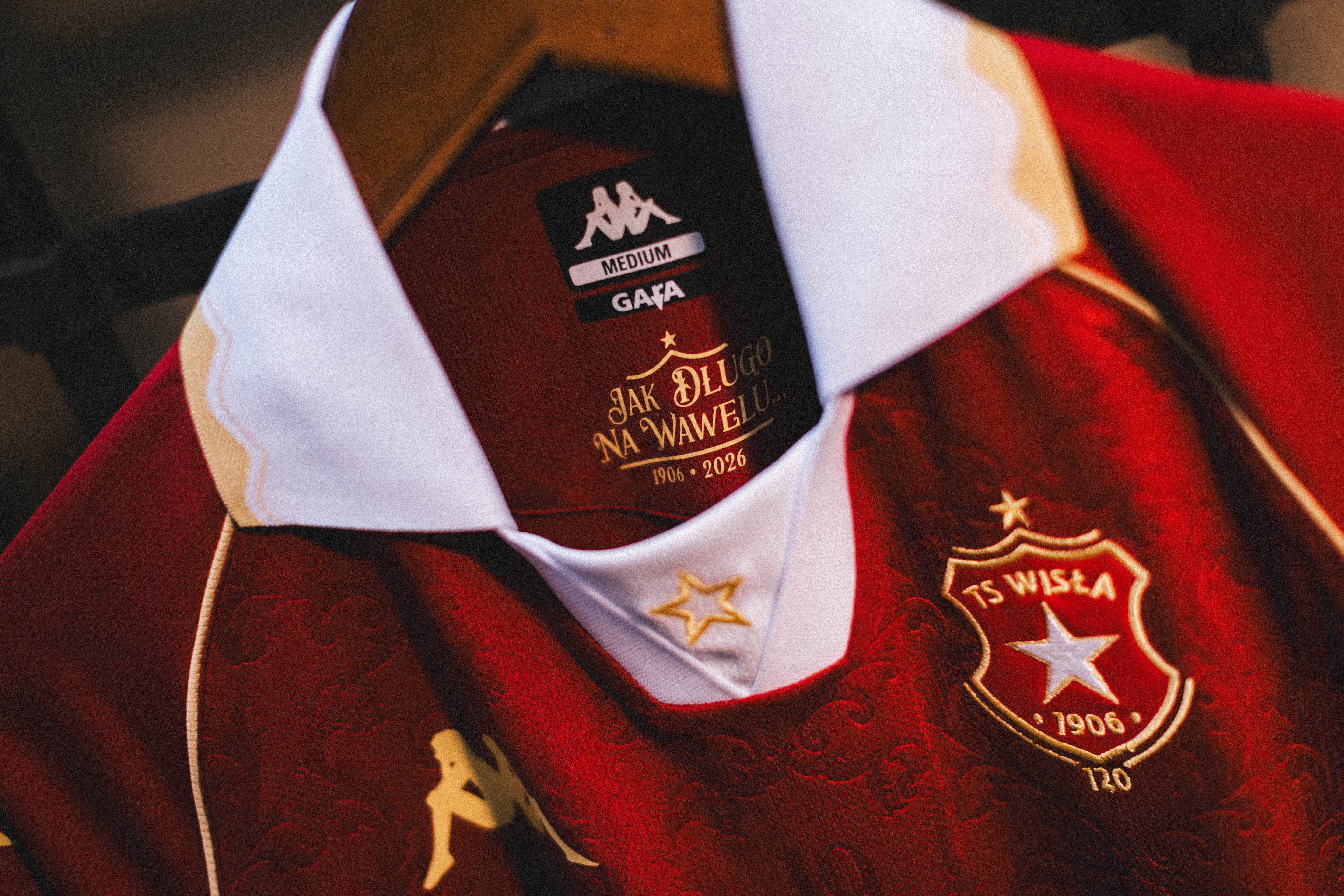 Koszulka Jubileuszowa 120 lat - Kappa - Wisła Kraków® Official Platform