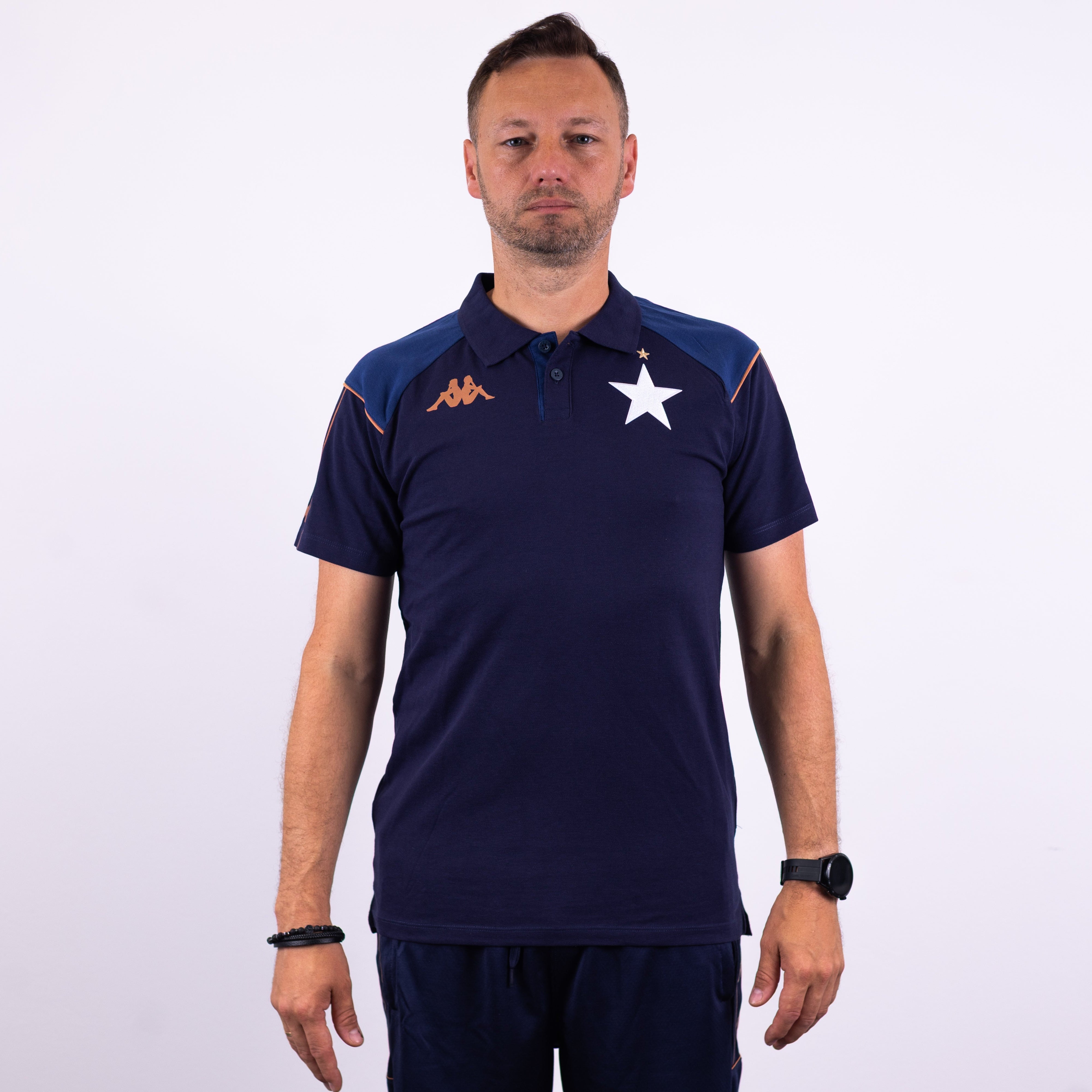 Kappa koszulka Polo MASTIO - junior granatowa - Kappa