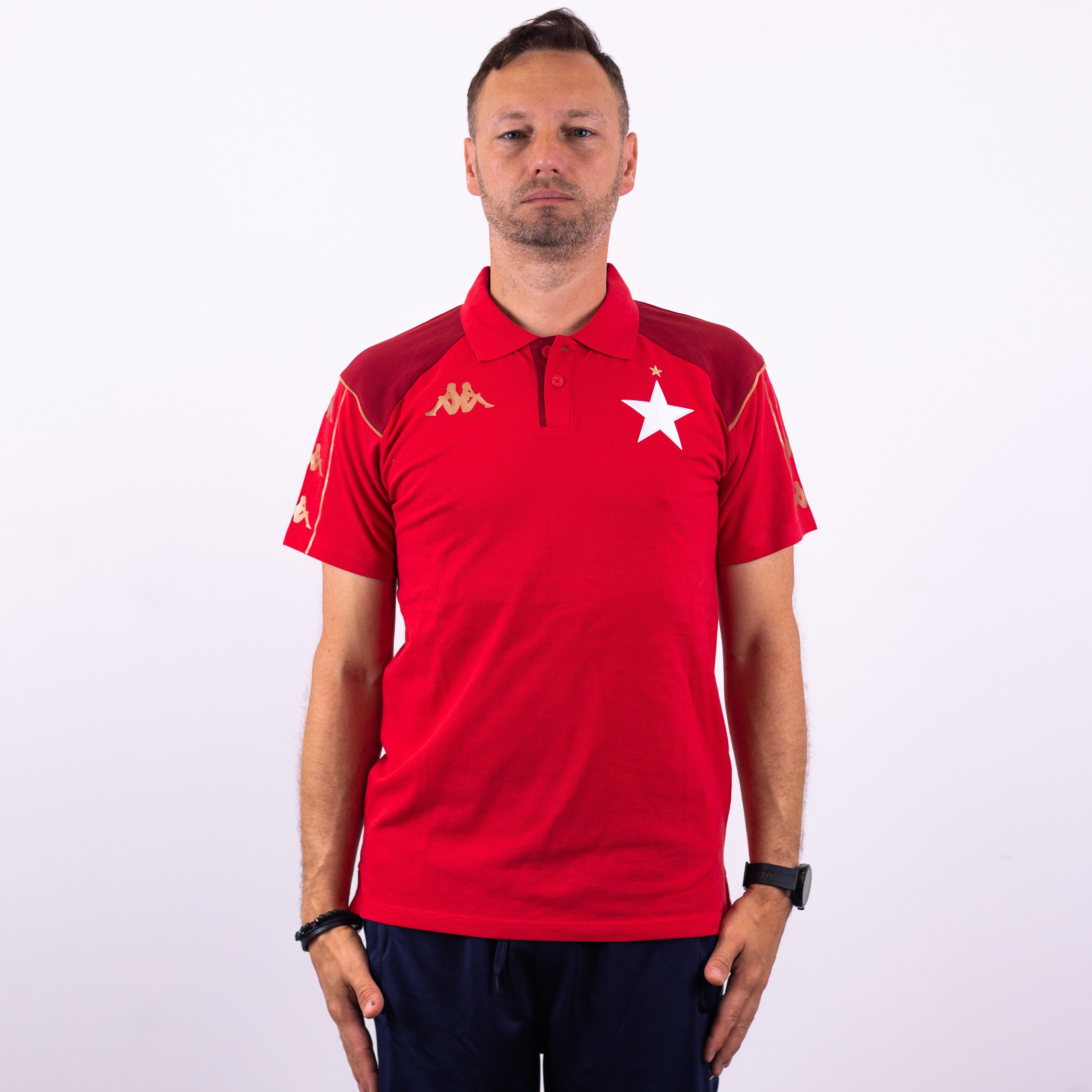 Kappa koszulka Polo MASTIO - czerwona - Kappa
