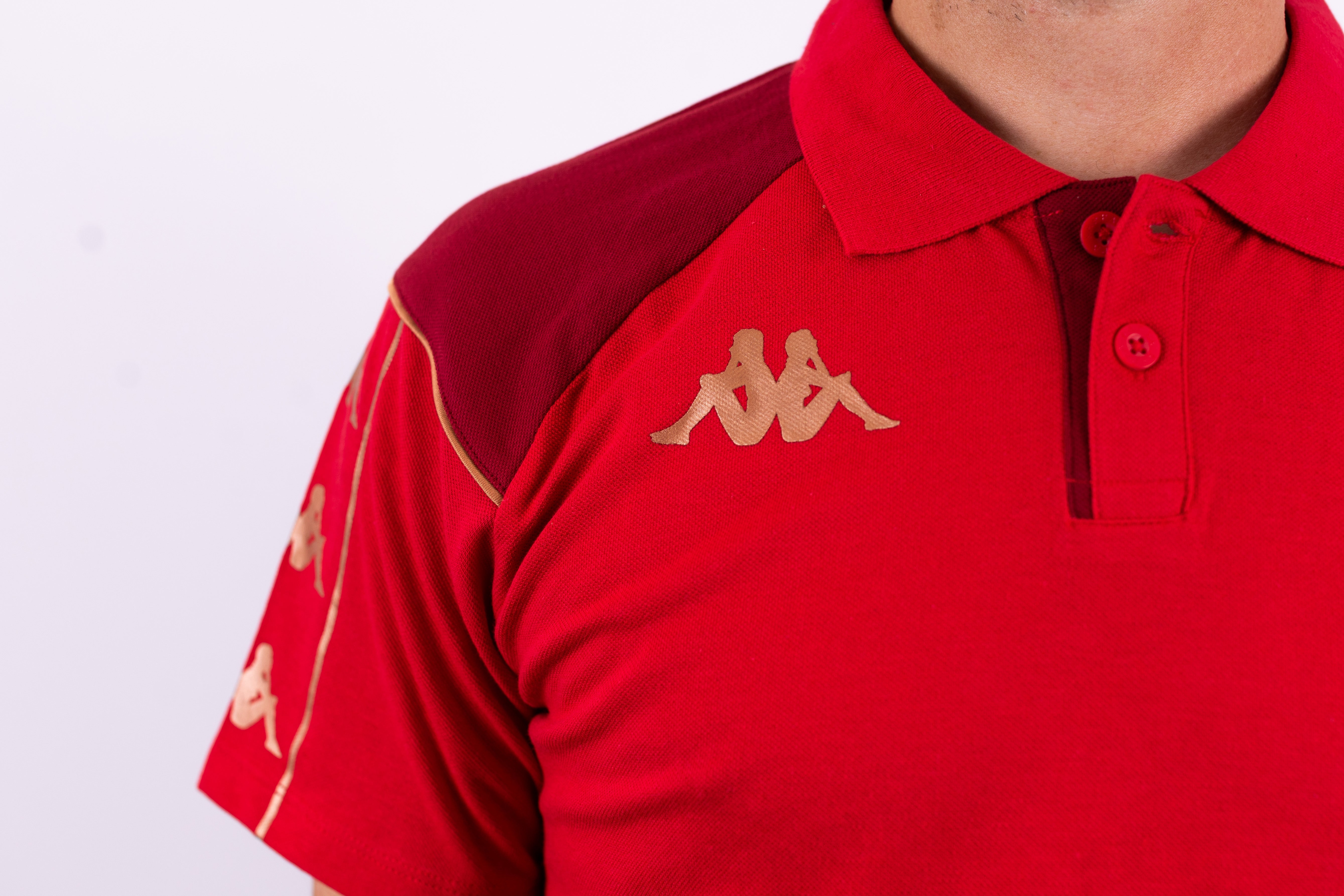 Kappa koszulka Polo MASTIO - czerwona - Kappa