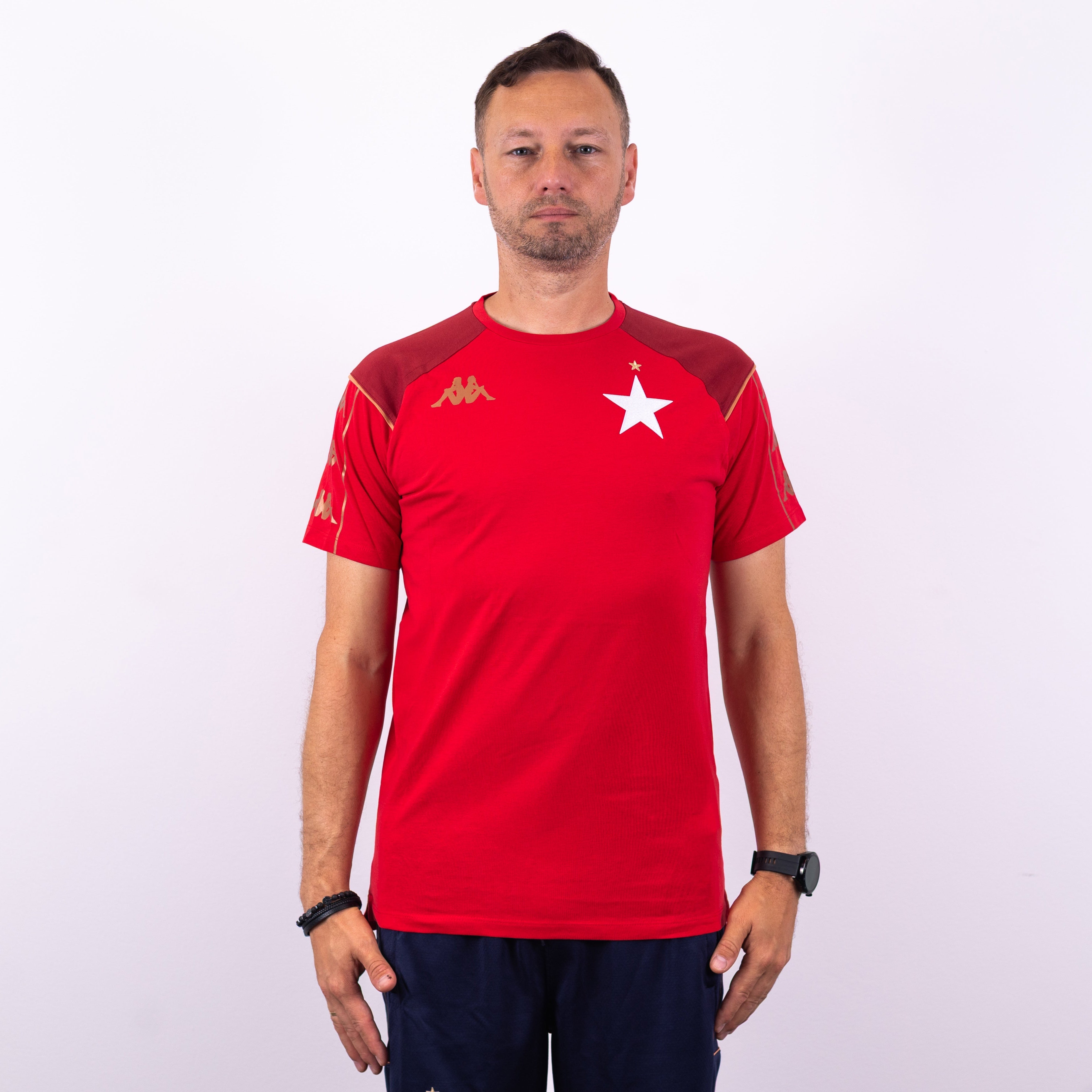 Kappa koszulka MAVIO - junior czerwona - Kappa