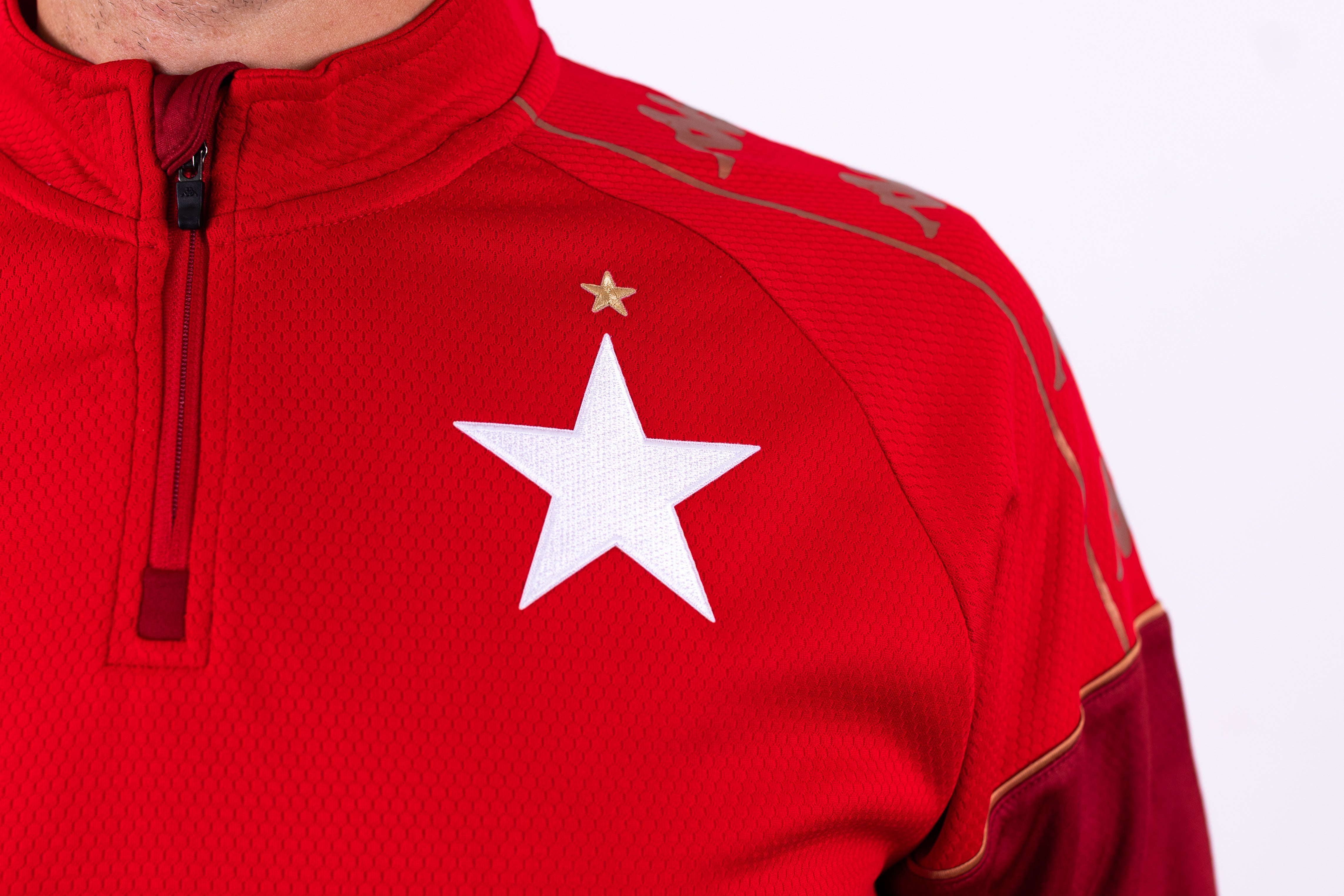 Kappa bluza MASSOLO - czerwona - Kappa