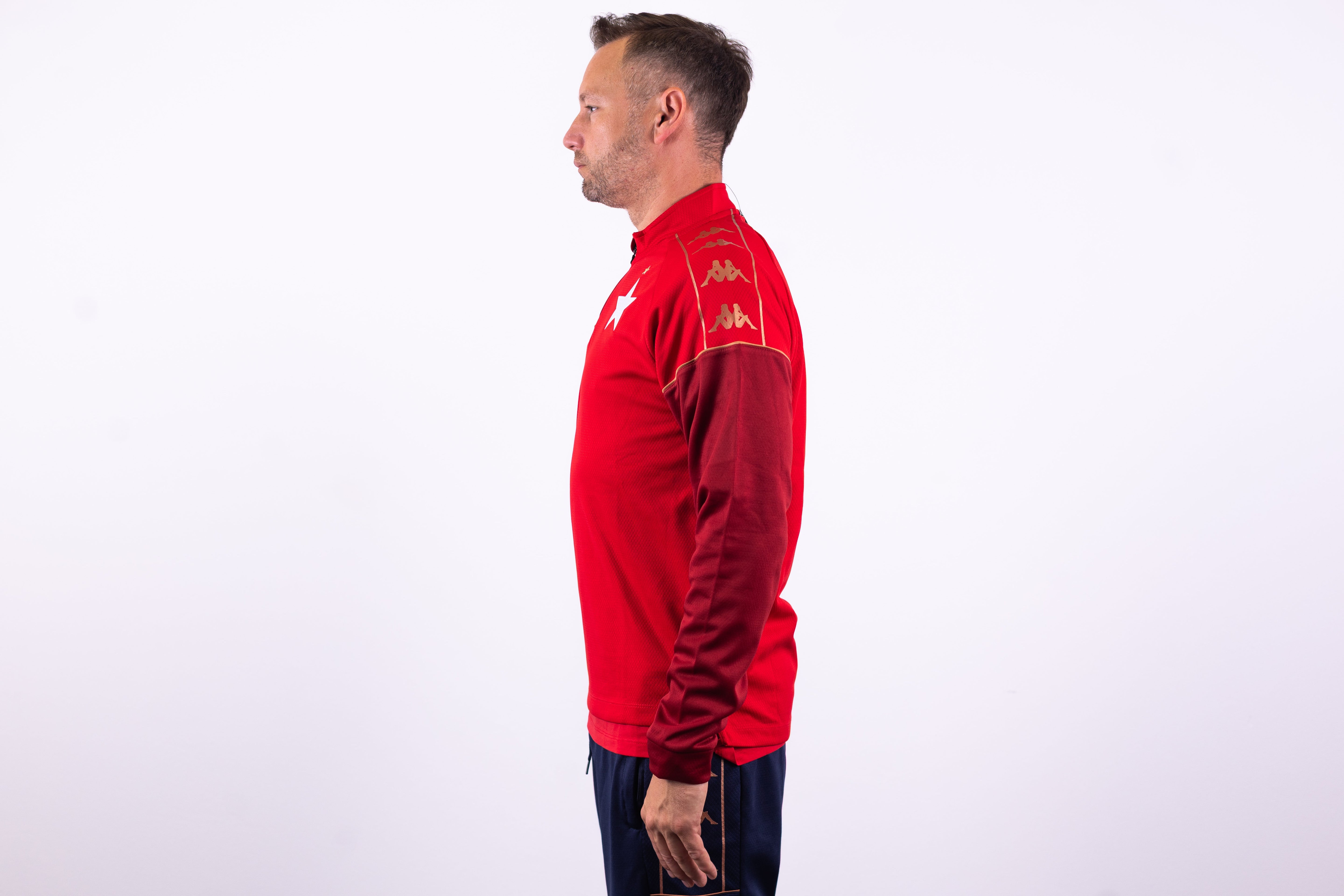 Kappa bluza MASSOLO - czerwona - Kappa