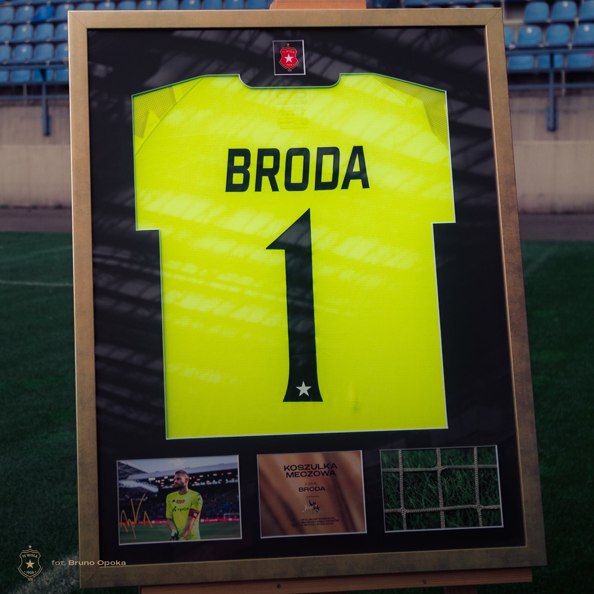 Rama kolekcjonerska – Kamil Broda #1 | Wisła Kraków - Official FanShop - TS Wisła Kraków SA