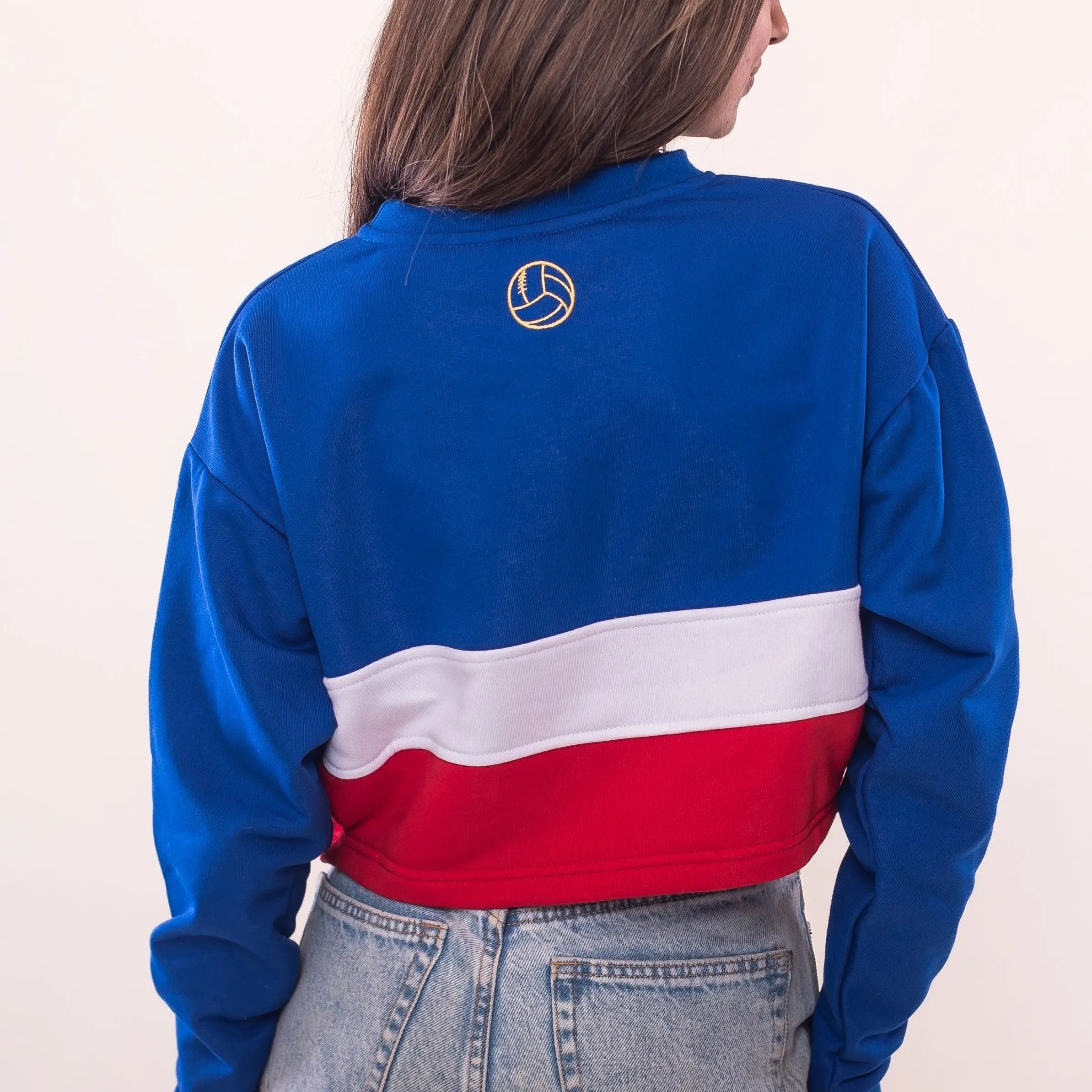 Bluza damska Trzy Kolory Retro - Wisła Kraków Offical FanShop