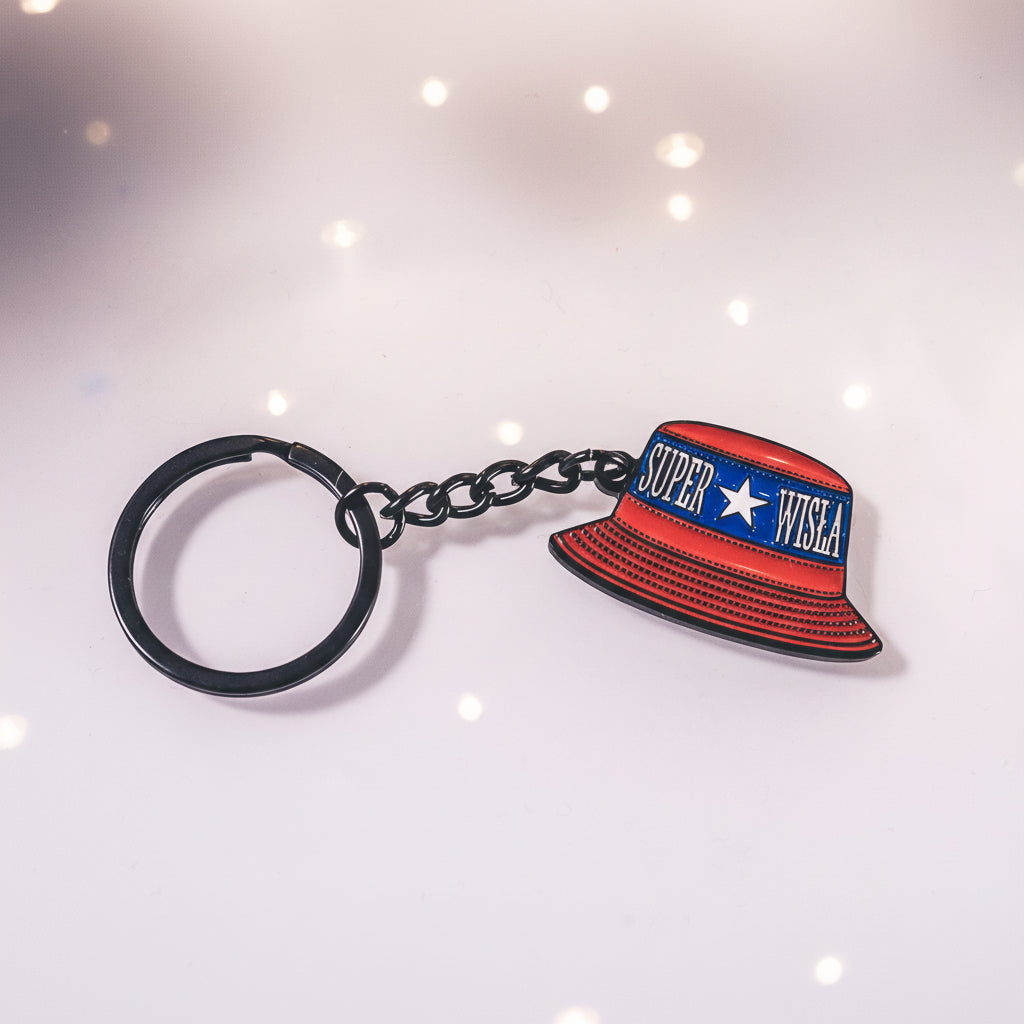 Breloczek metalowy kapelusz