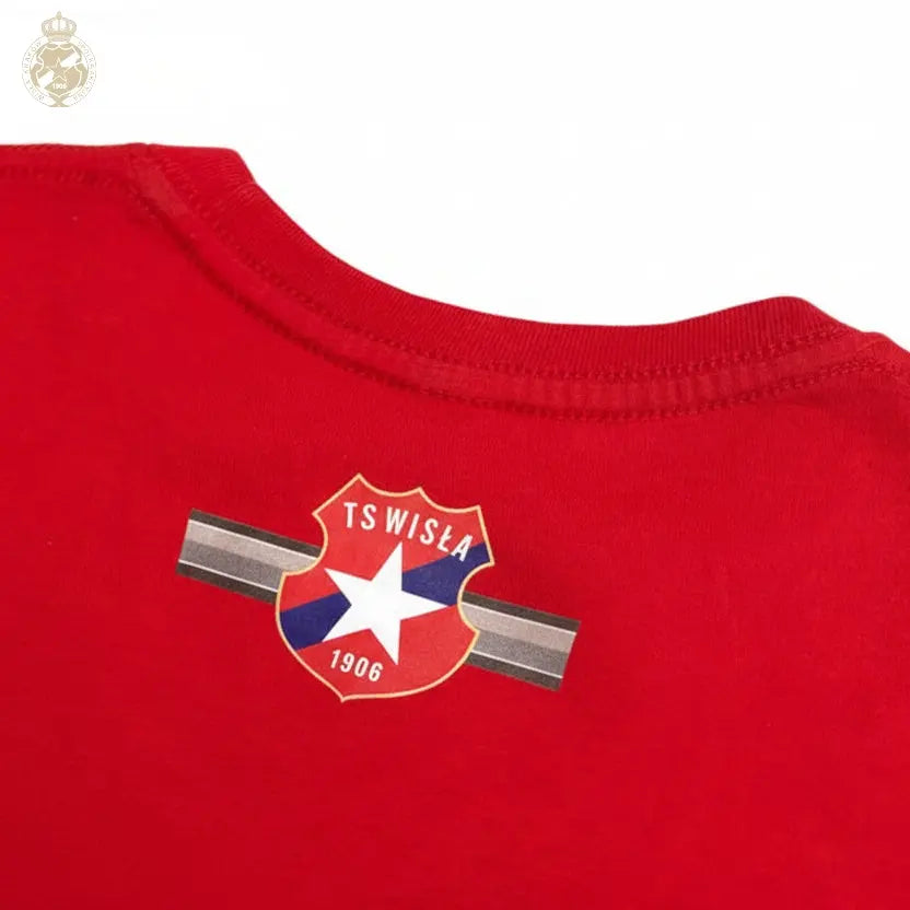 T-shirt dziecięcy Chłopcy z Reymonta - czerwony - Wisła Kraków Offical FanShop
