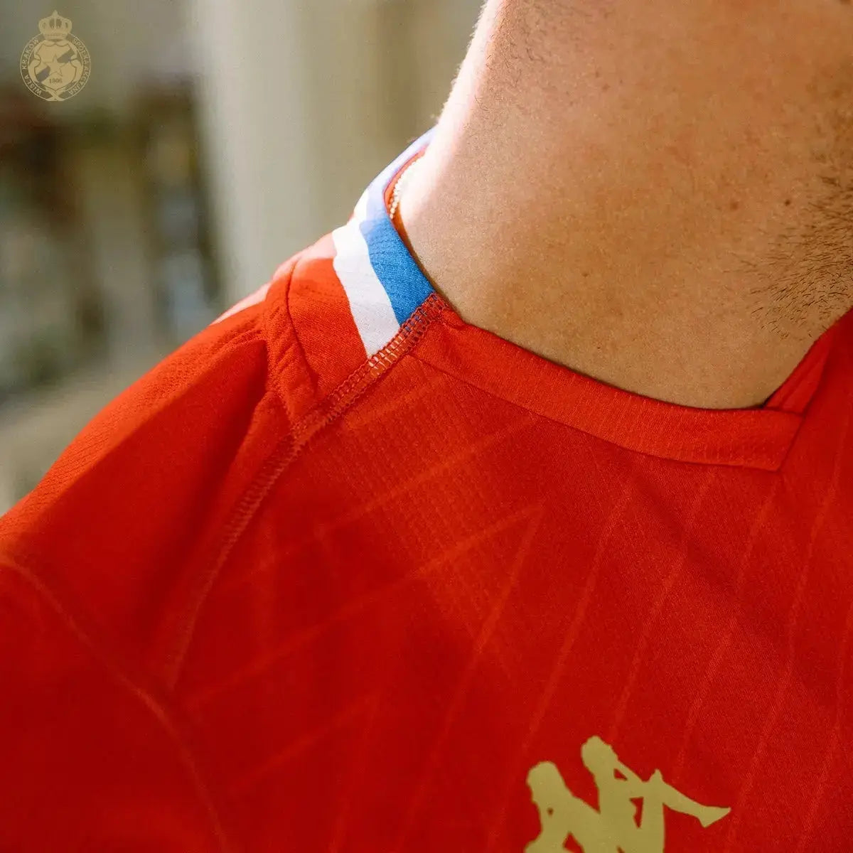 Koszulka meczowa Kappa 2025/26 junior — domowa - TS Wisła Kraków SA