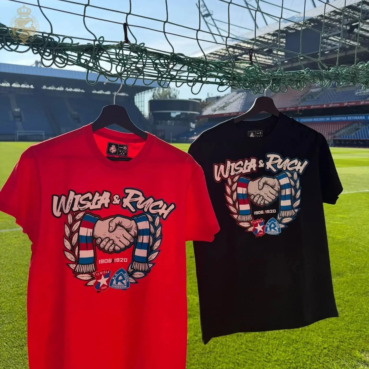 T-shirt Wisła i Ruch 2025 - czerwony Official FanShop - TS Wisła Kraków SA