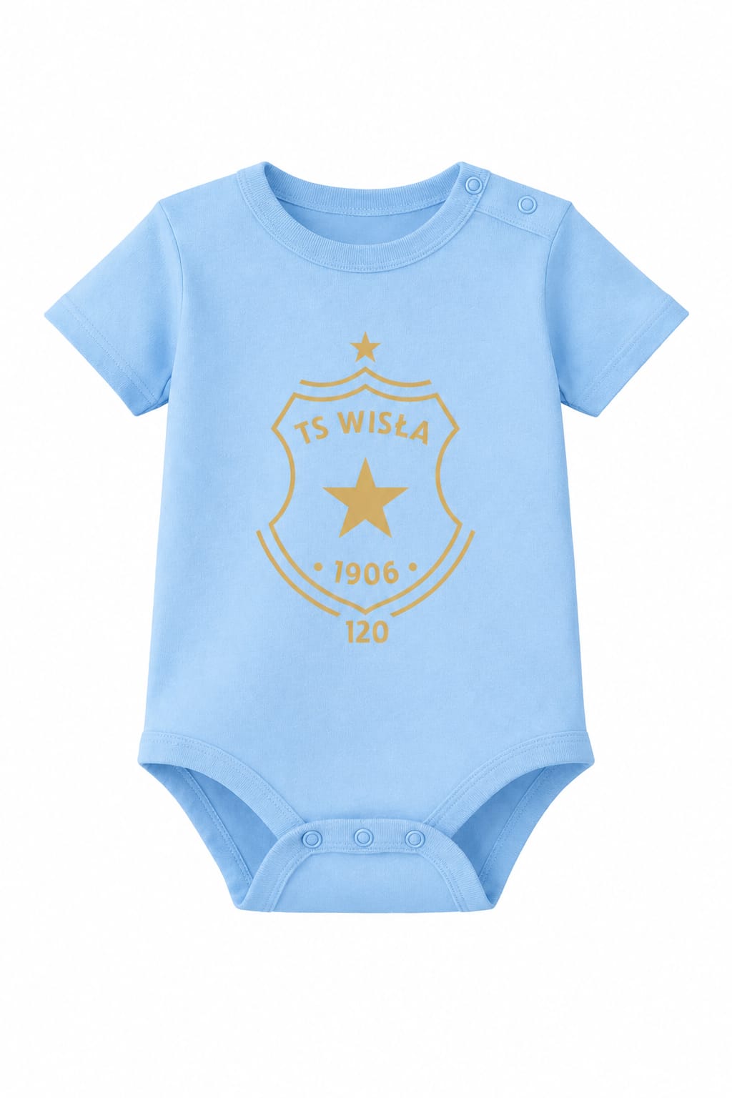 Body dziecięce Herb 120 - niebieskie - Official FanShop - TS Wisła Kraków SA