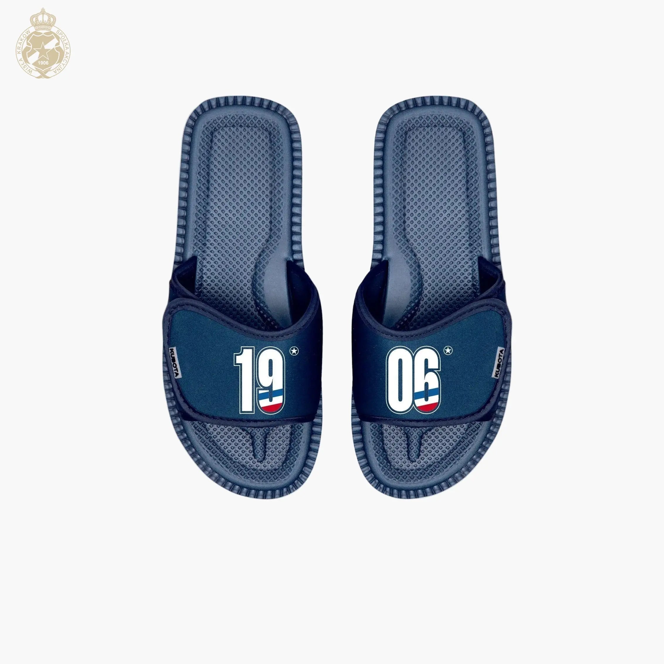 Klapki granatowe Official FanShop - TS Wisła Kraków SA