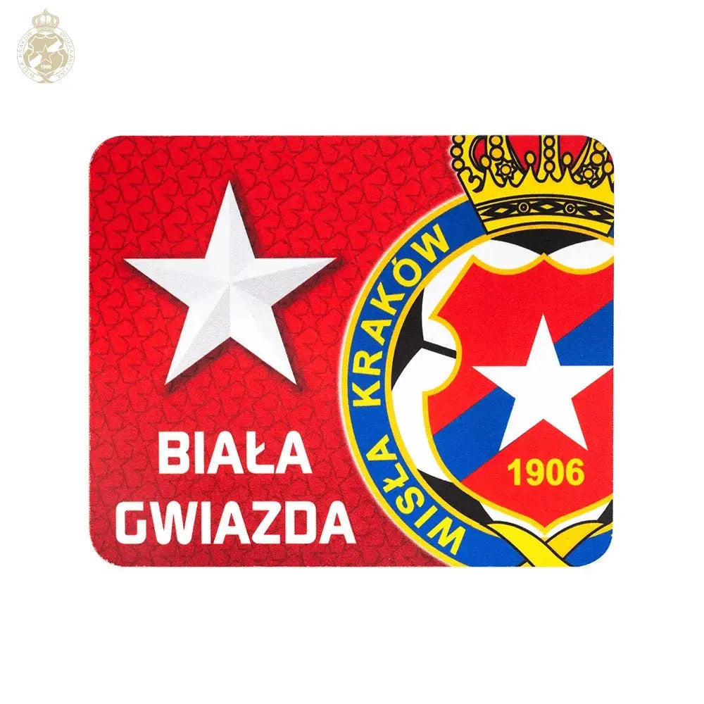 Podkładka pod mysz Biała Gwiazda - czerwona Official FanShop - TS Wisła Kraków SA