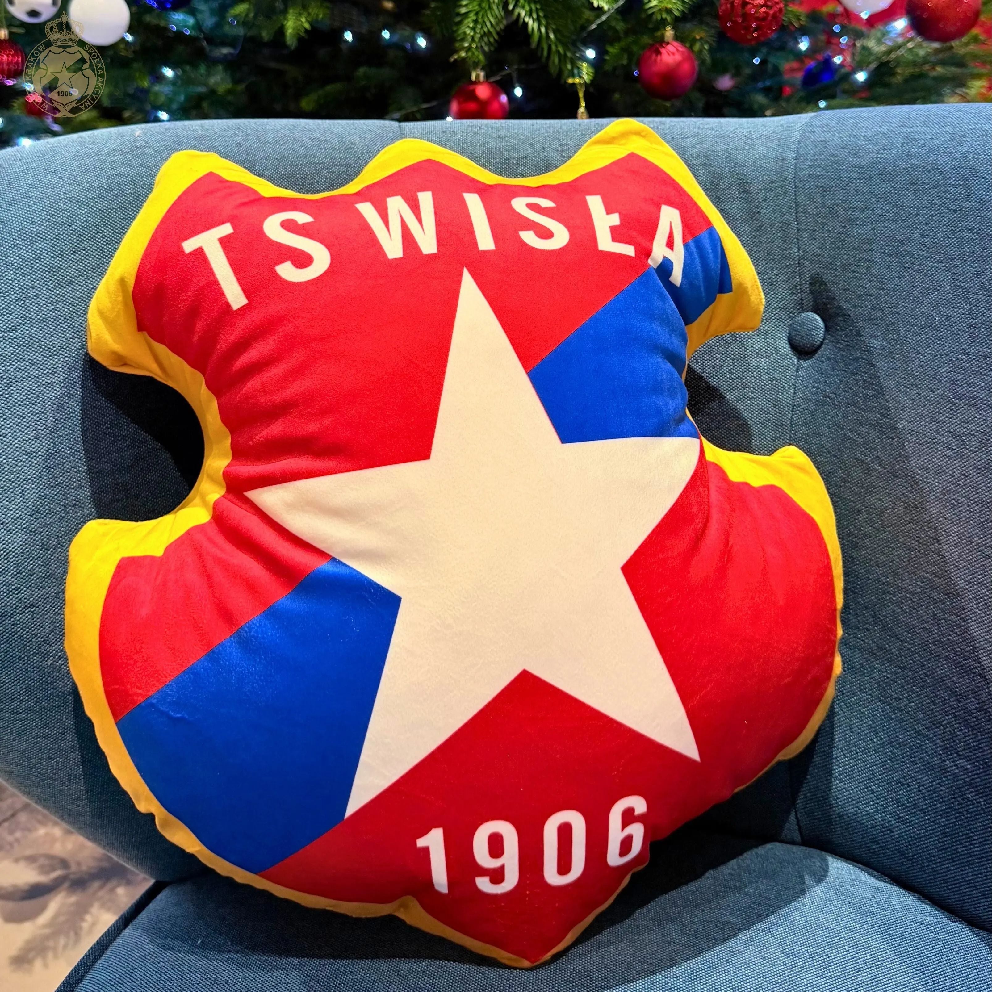 Poduszka kształt Herb TS Official FanShop - TS Wisła Kraków SA