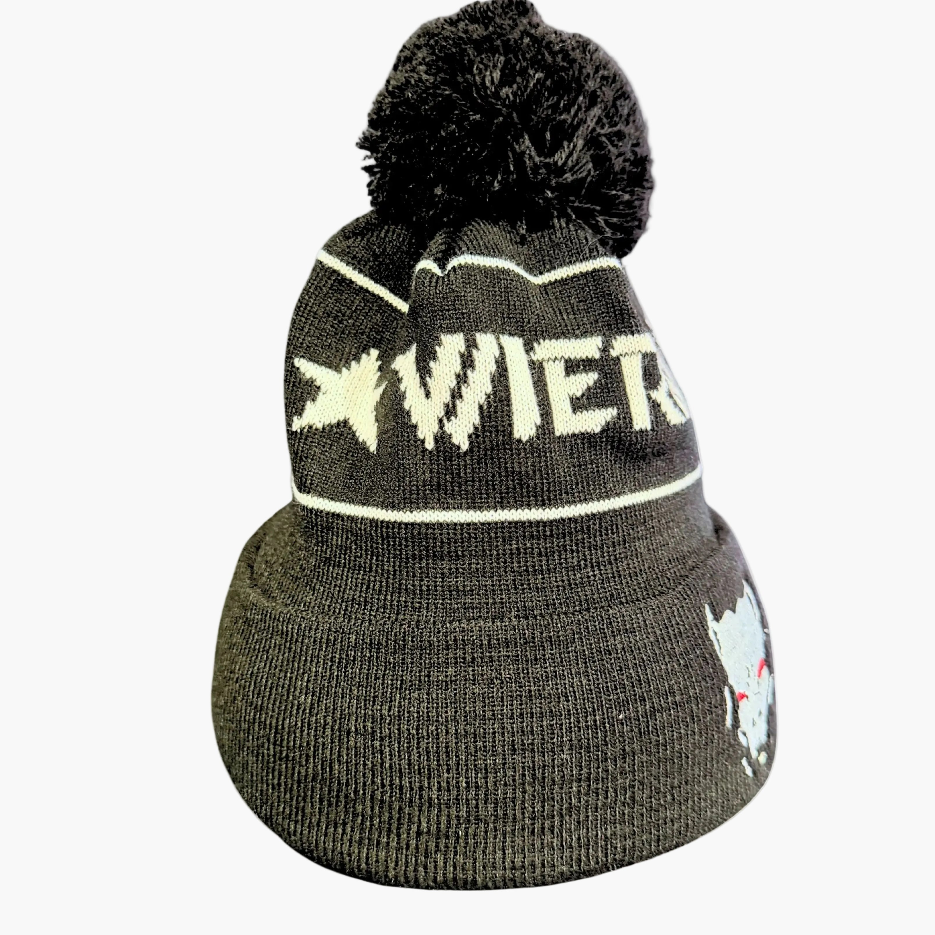 Czapka zimowa Wierność z pomponem Wisła Kraków Offical FanShop